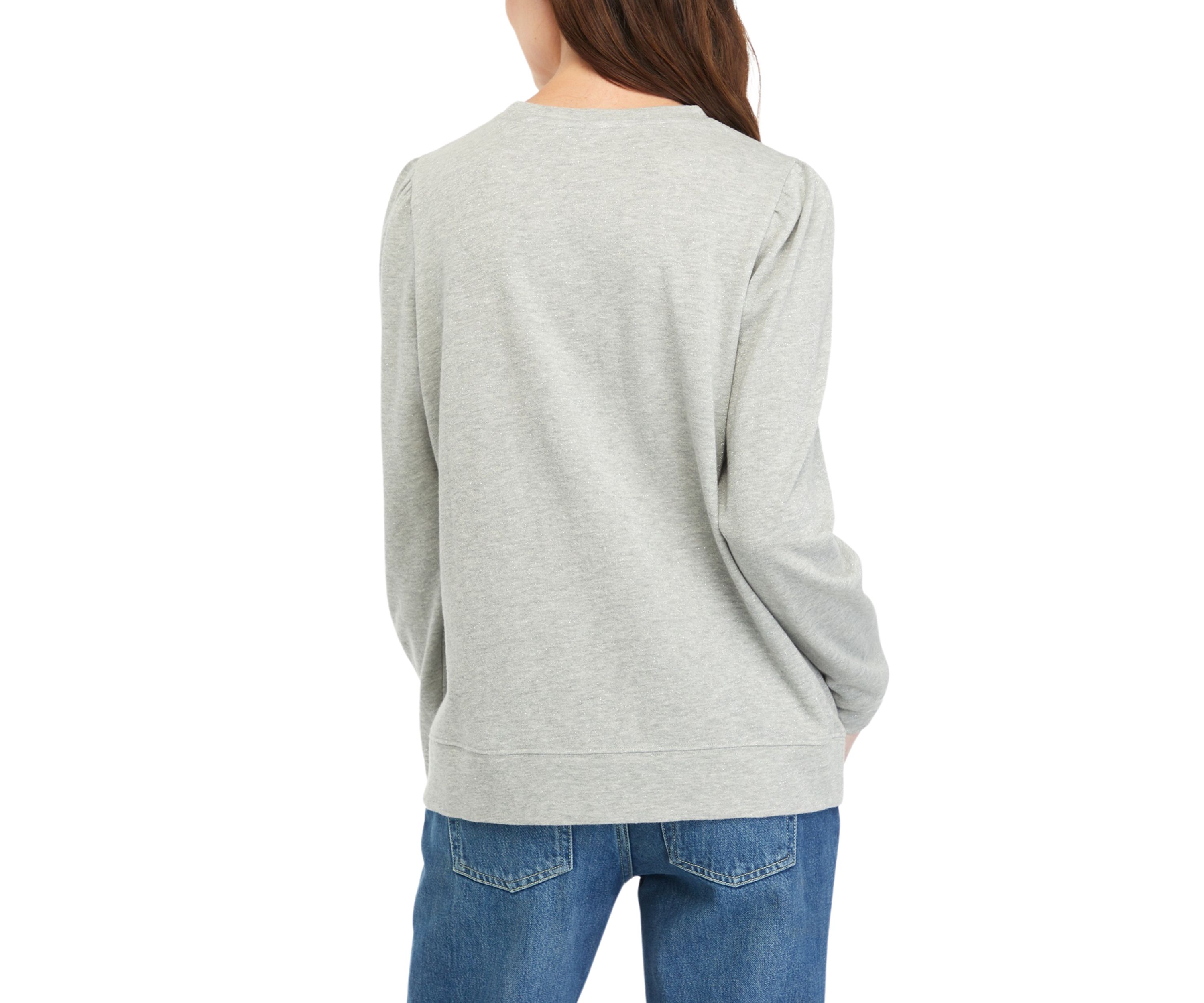 Womens Sequin Sweatshirt