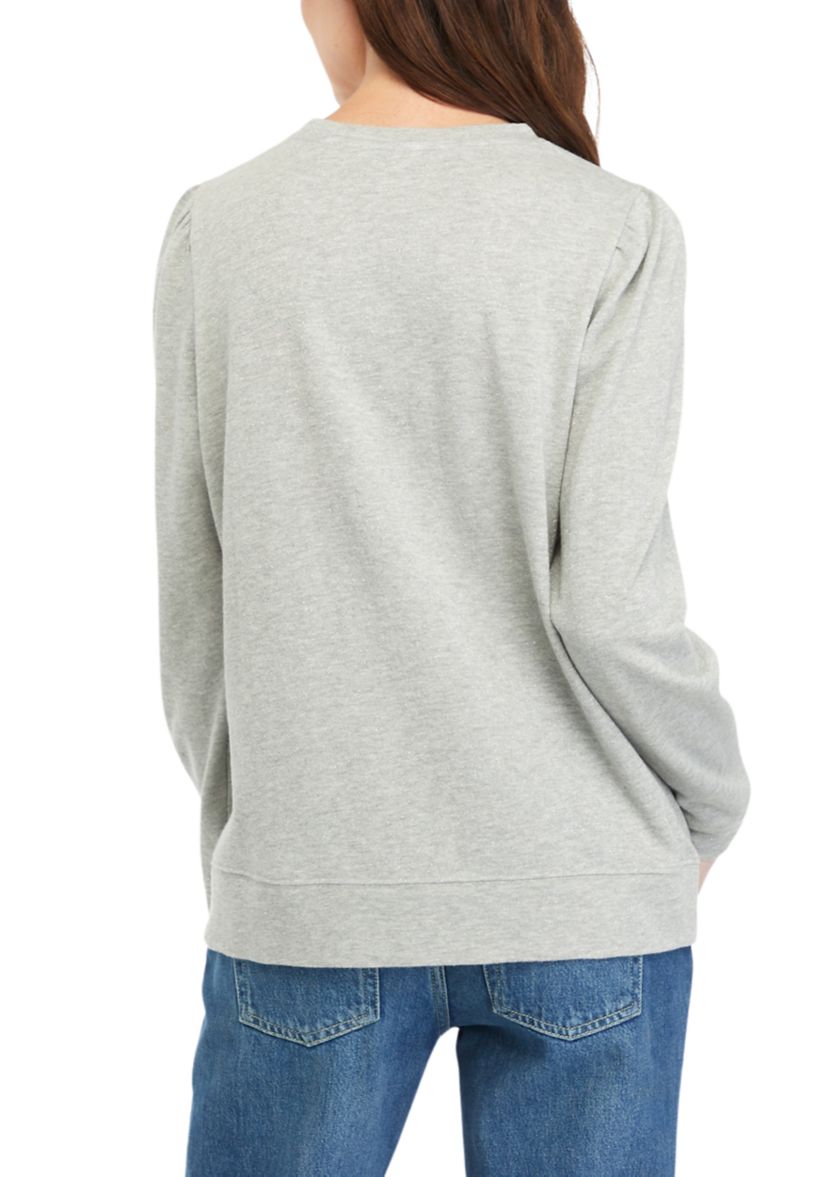 Womens Sequin Sweatshirt