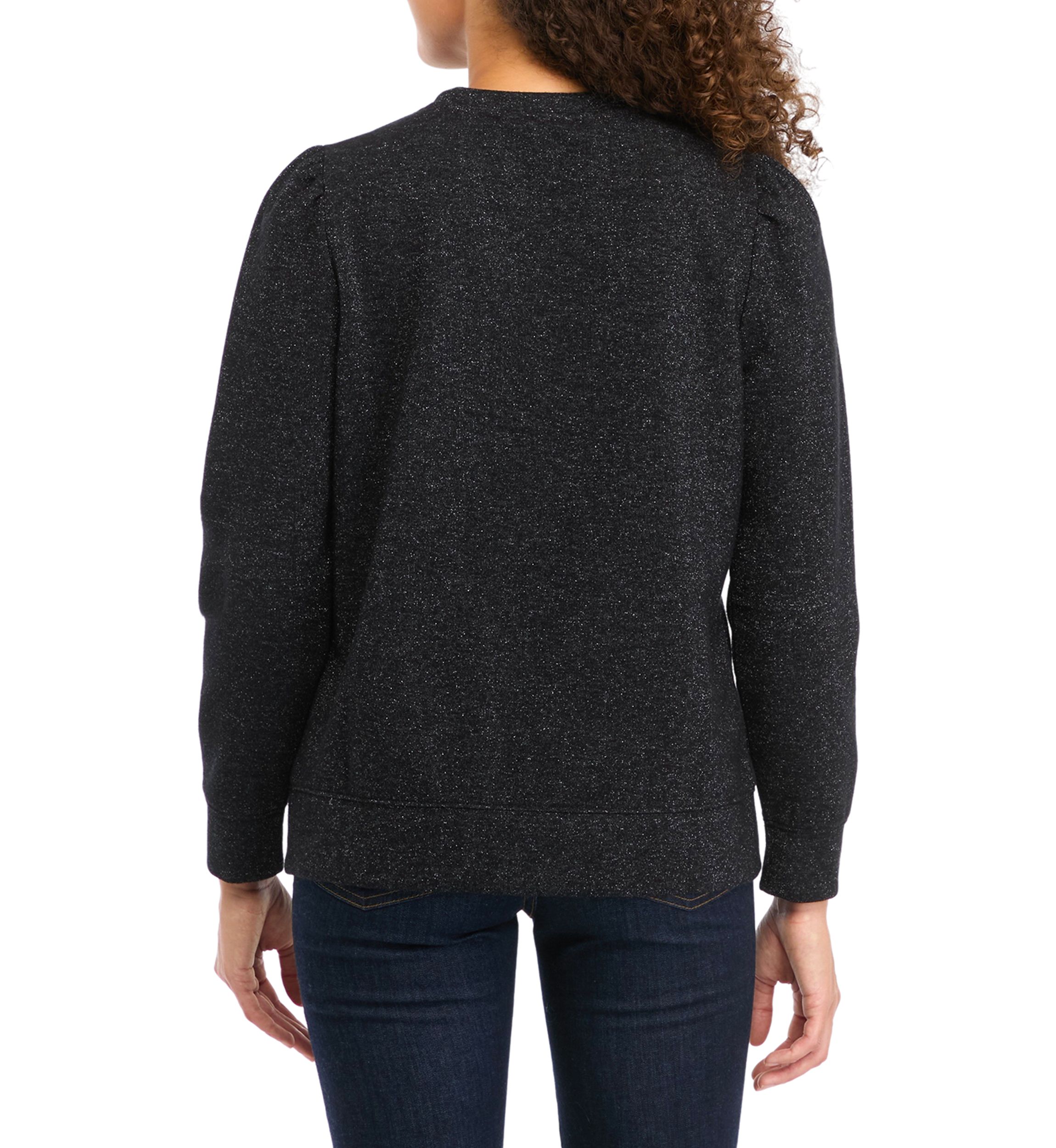 Petite Sequin Sweatshirt