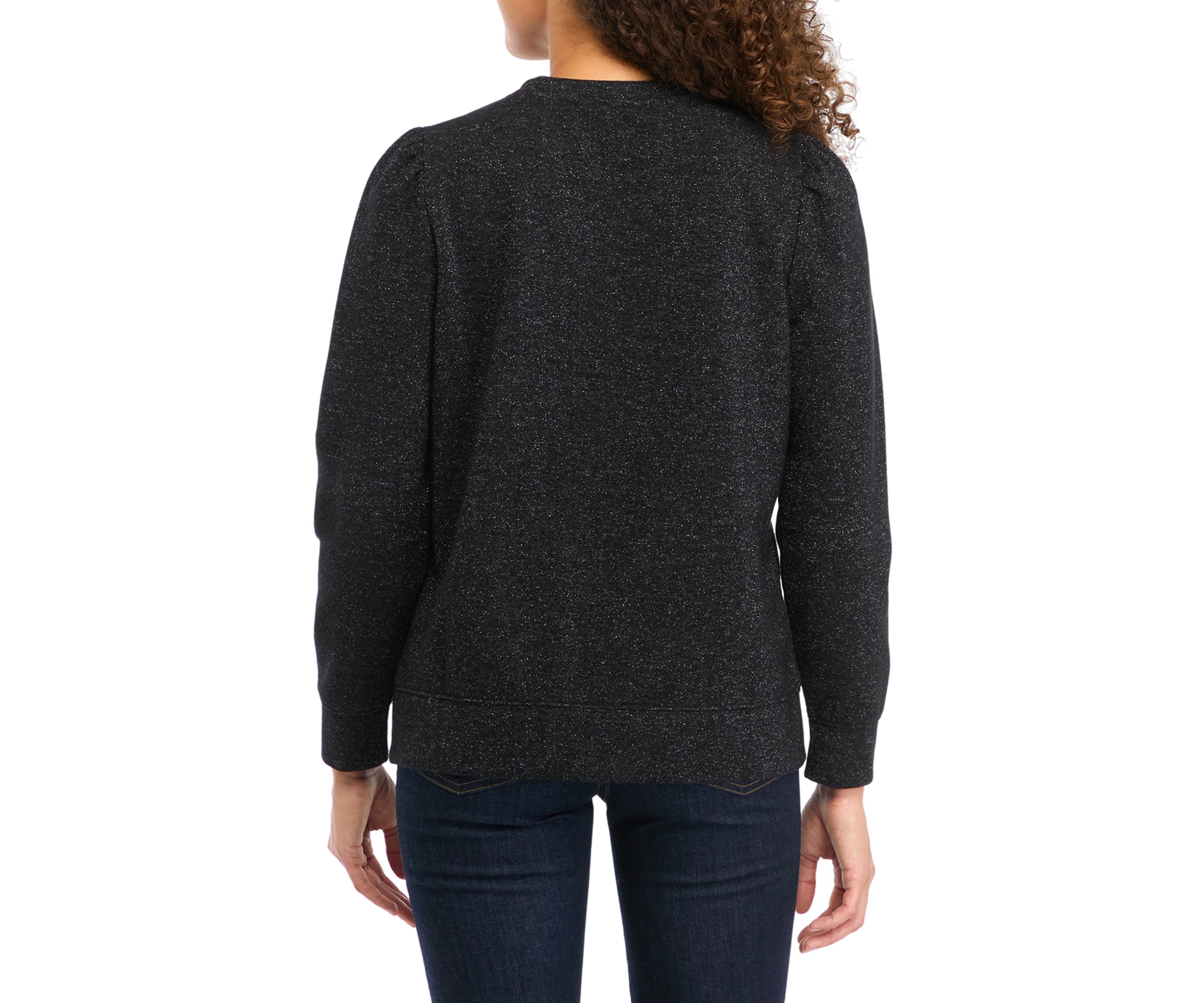 Petite Sequin Sweatshirt