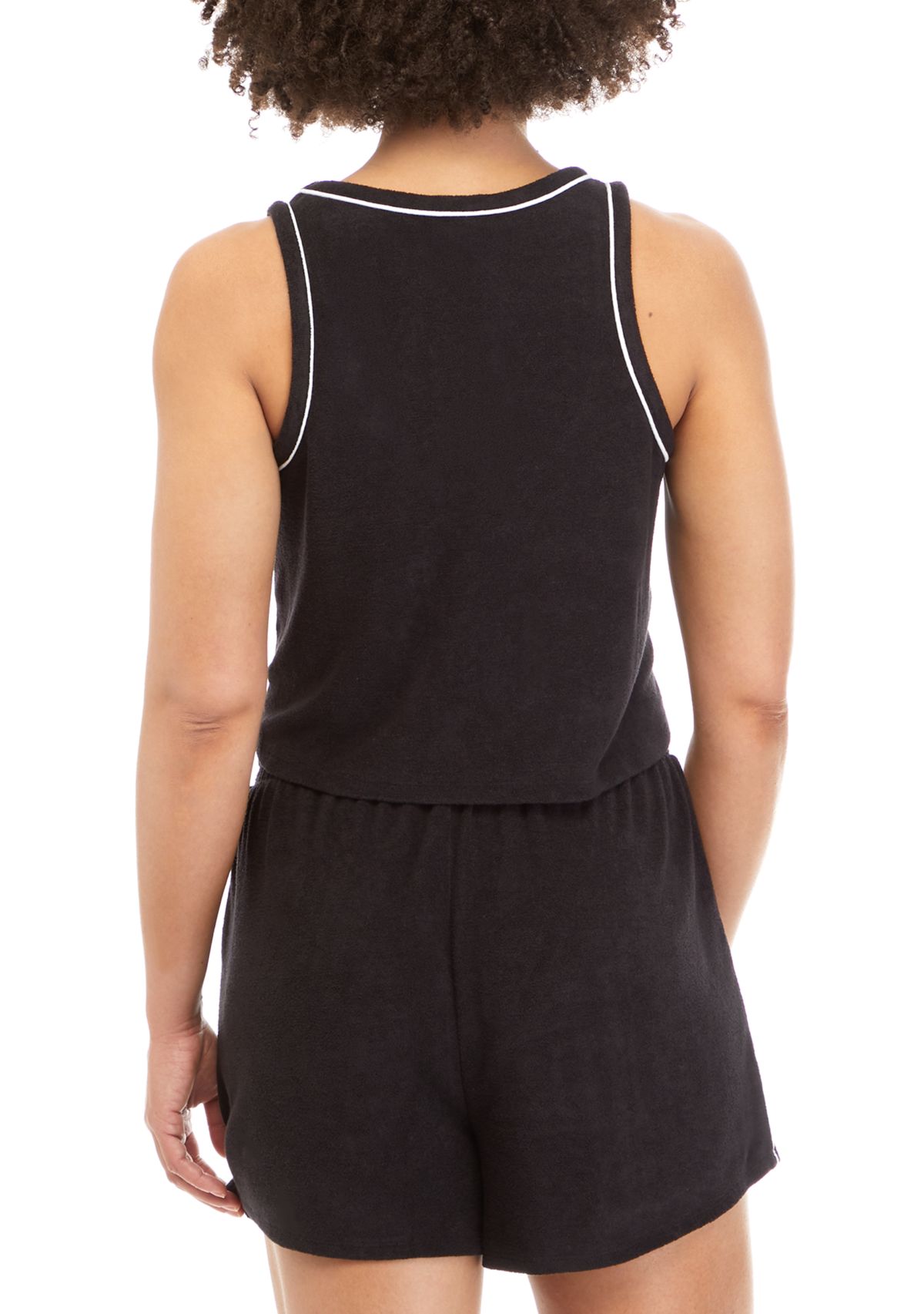 Juniors Terry Cropped Tank 