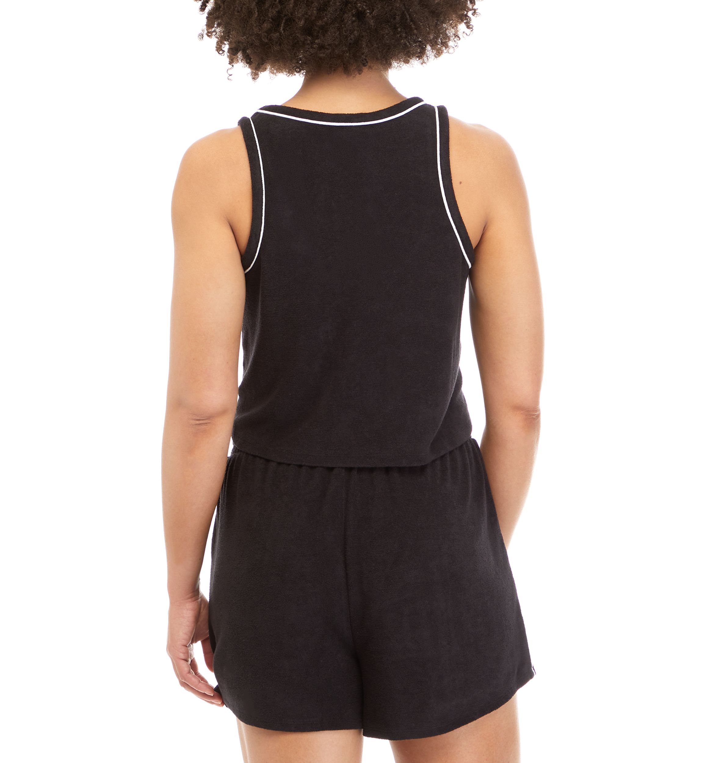 Juniors Terry Cropped Tank 