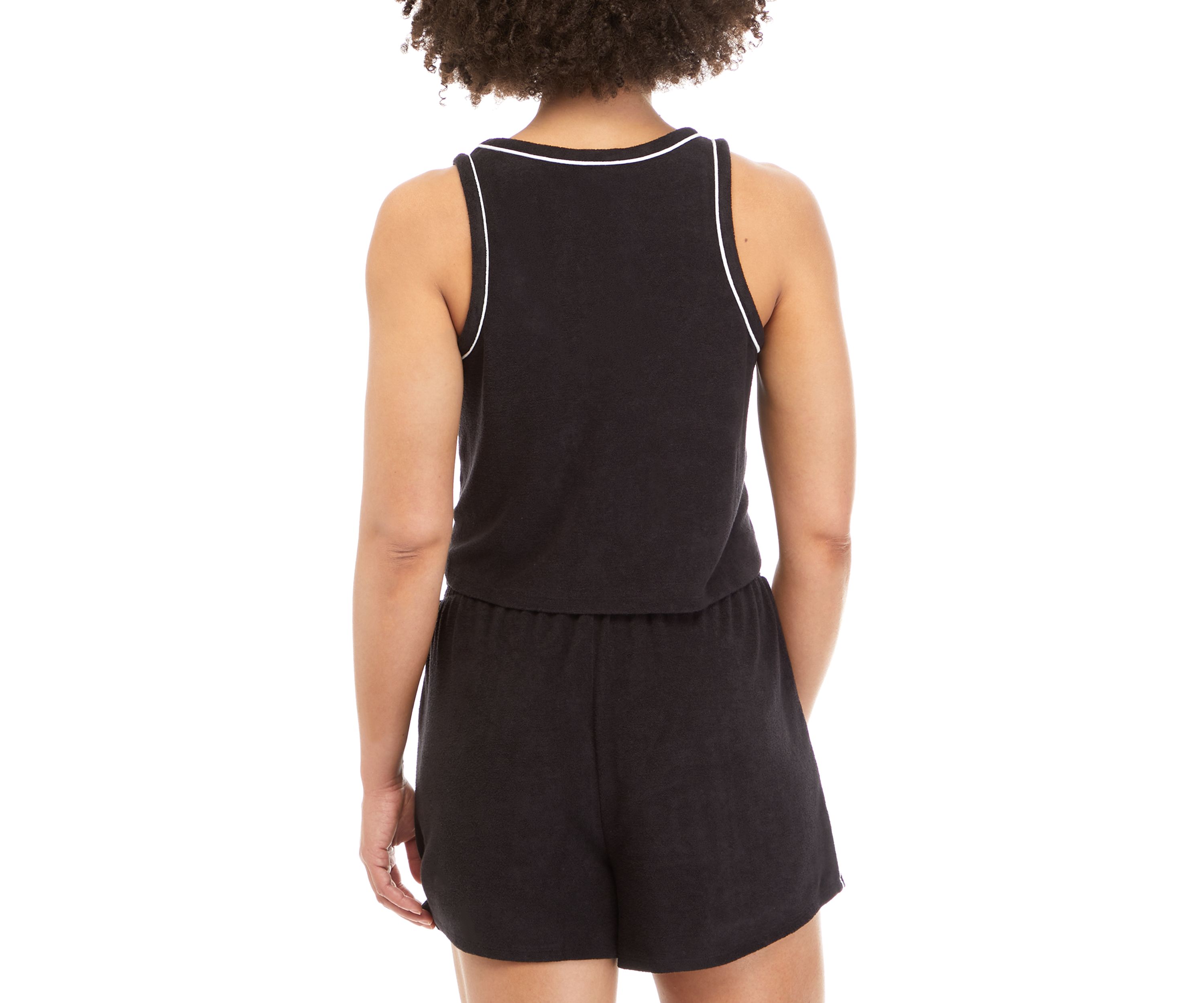 Juniors Terry Cropped Tank 