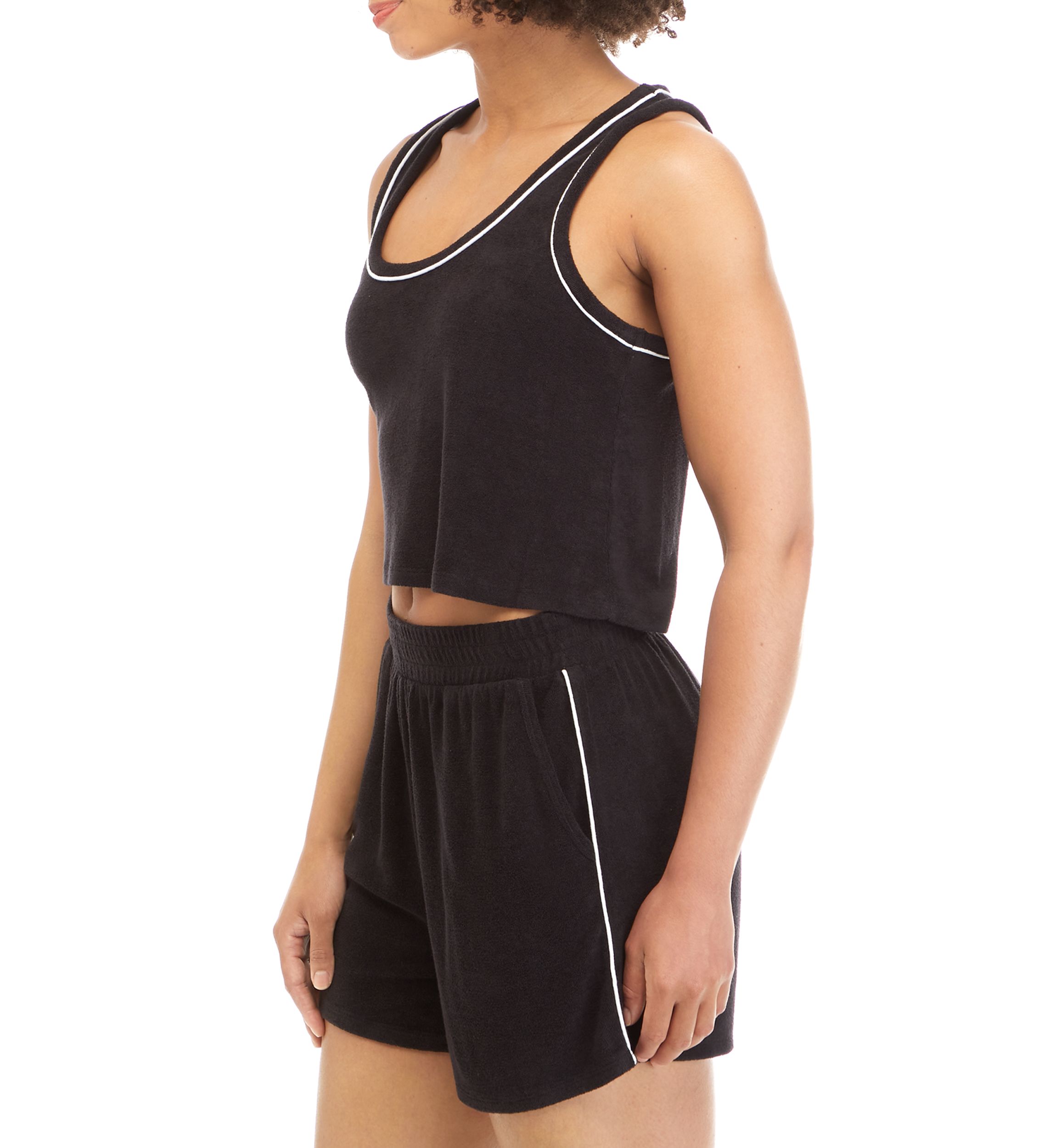 Juniors Terry Cropped Tank 