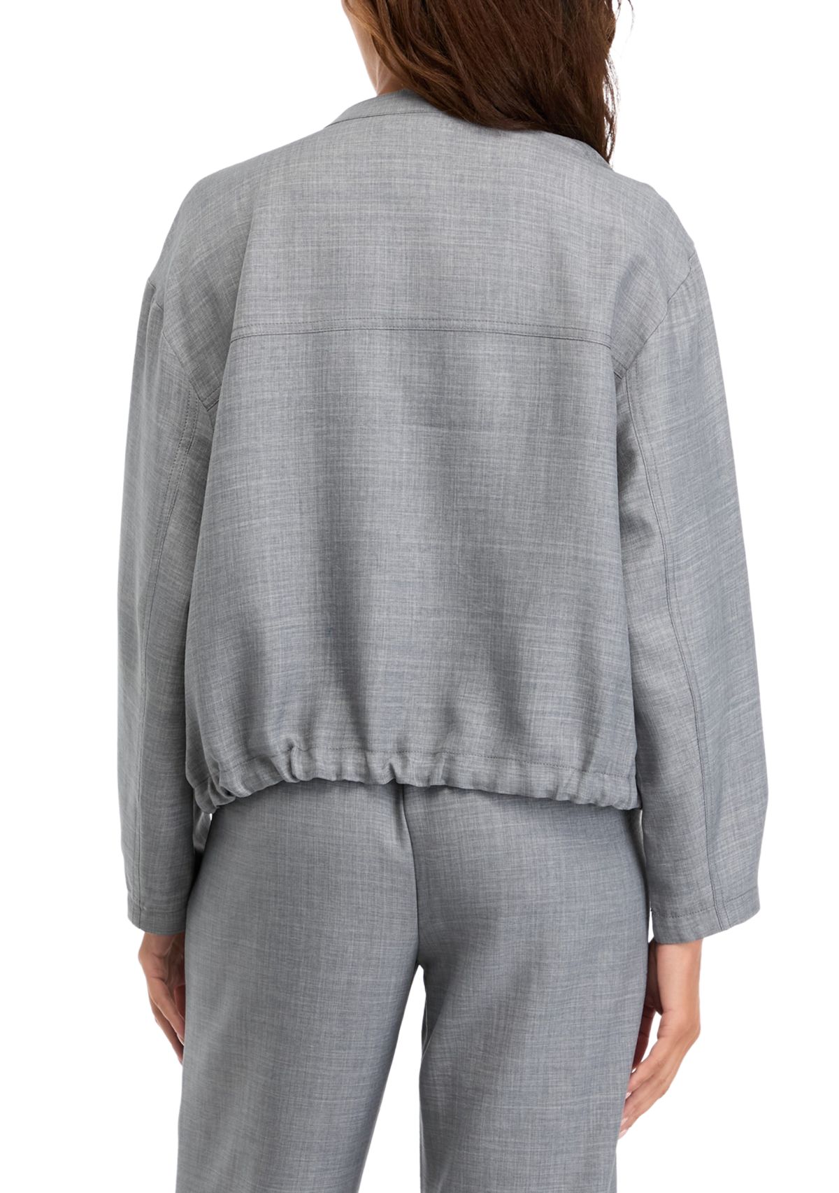 Womens Zip Up Bomber Jacket