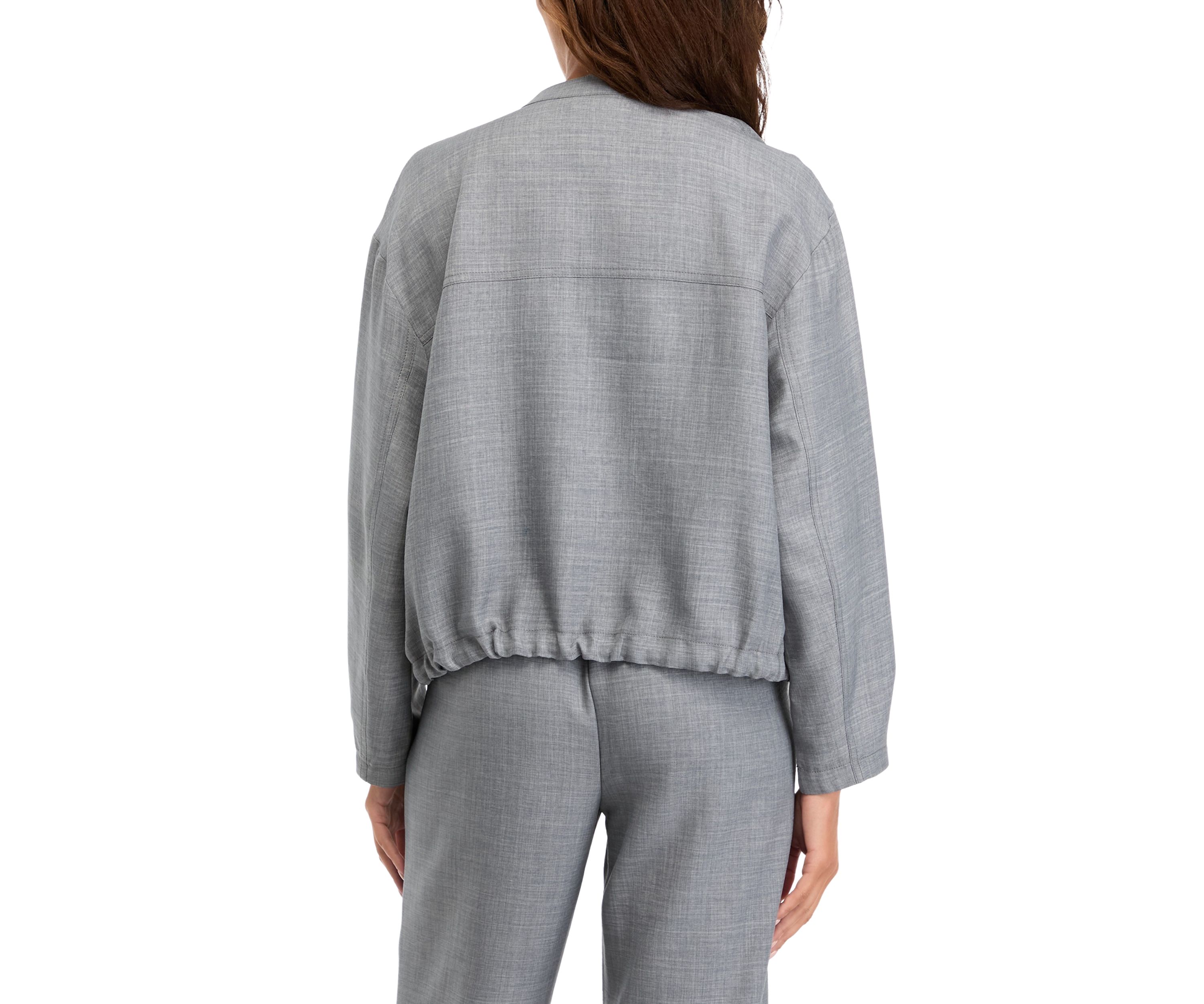 Womens Zip Up Bomber Jacket