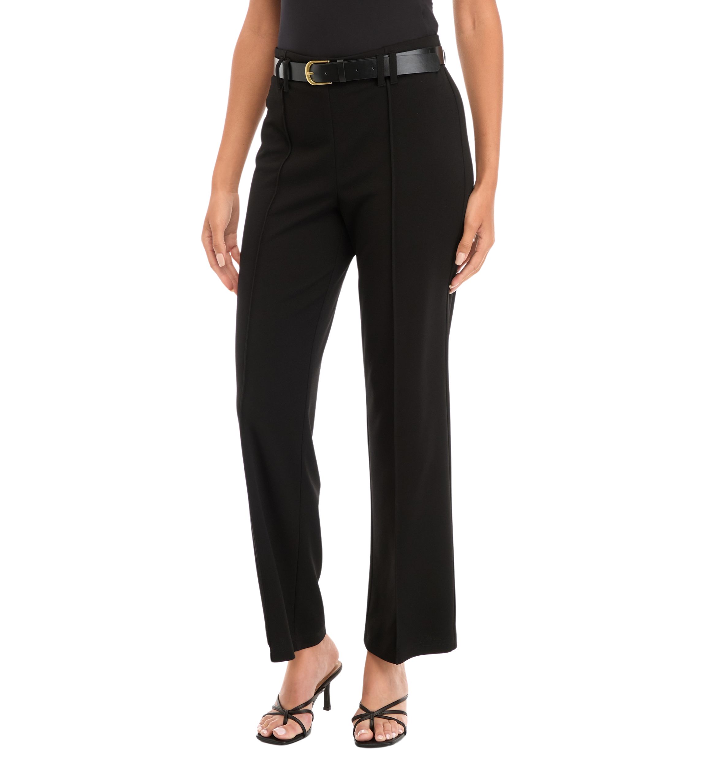 Womens Belted Pants