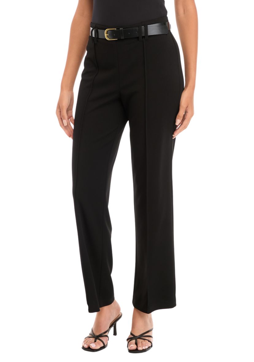 Womens Belted Pants
