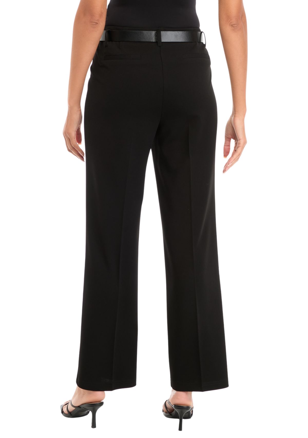 Womens Belted Pants