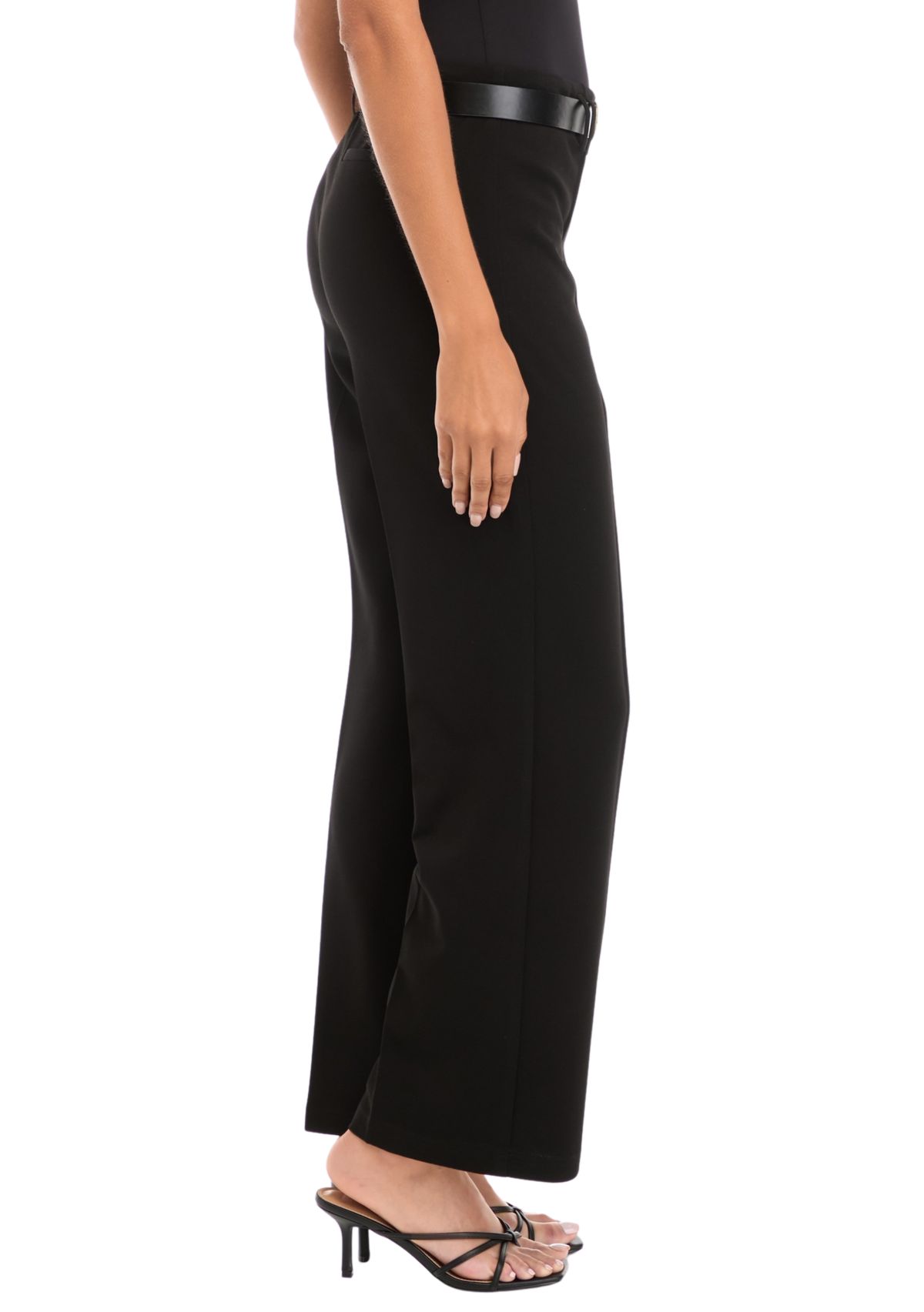 Womens Belted Pants