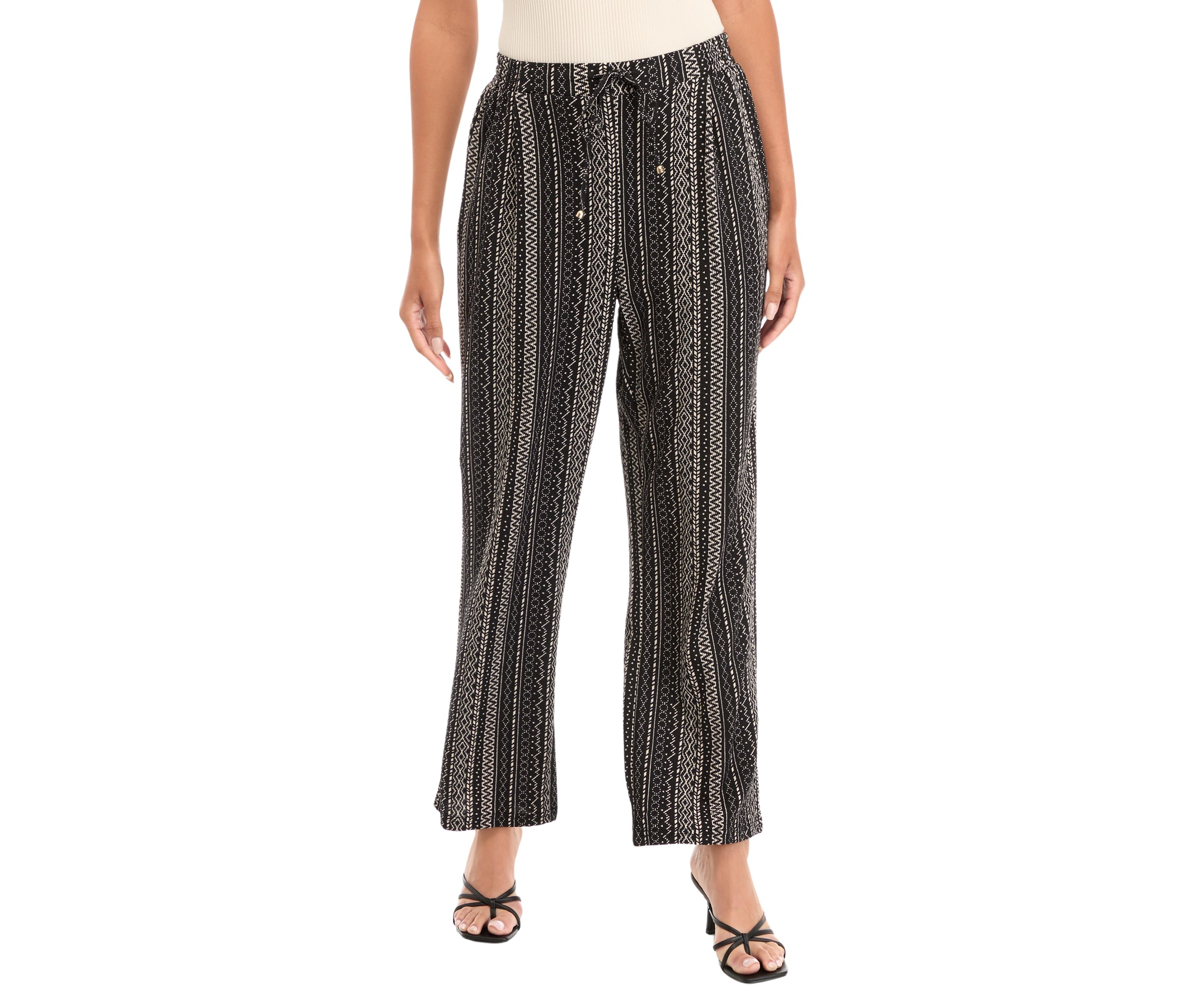 Womens Soft Wide Leg Pants