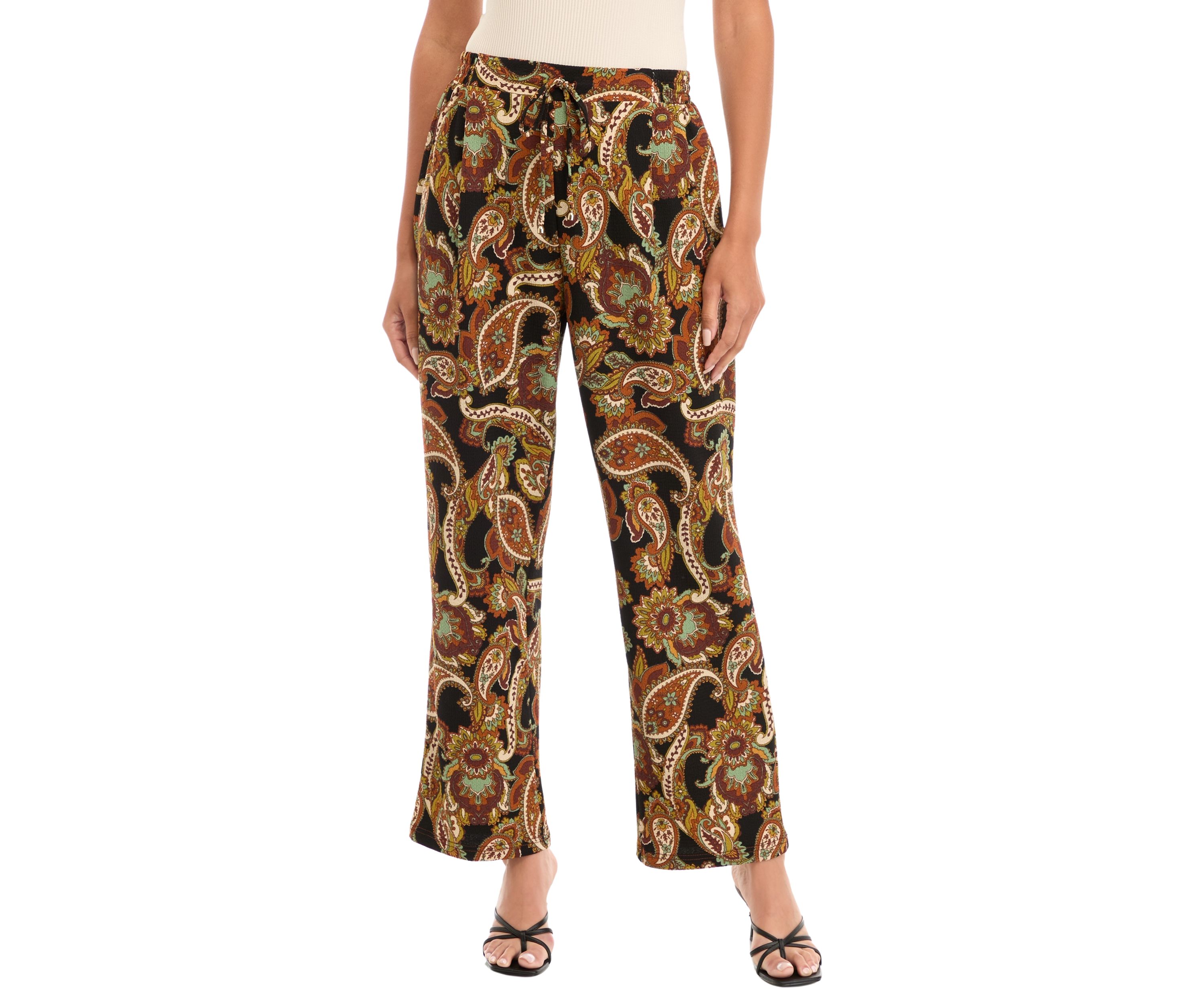 Womens Soft Wide Leg Pants