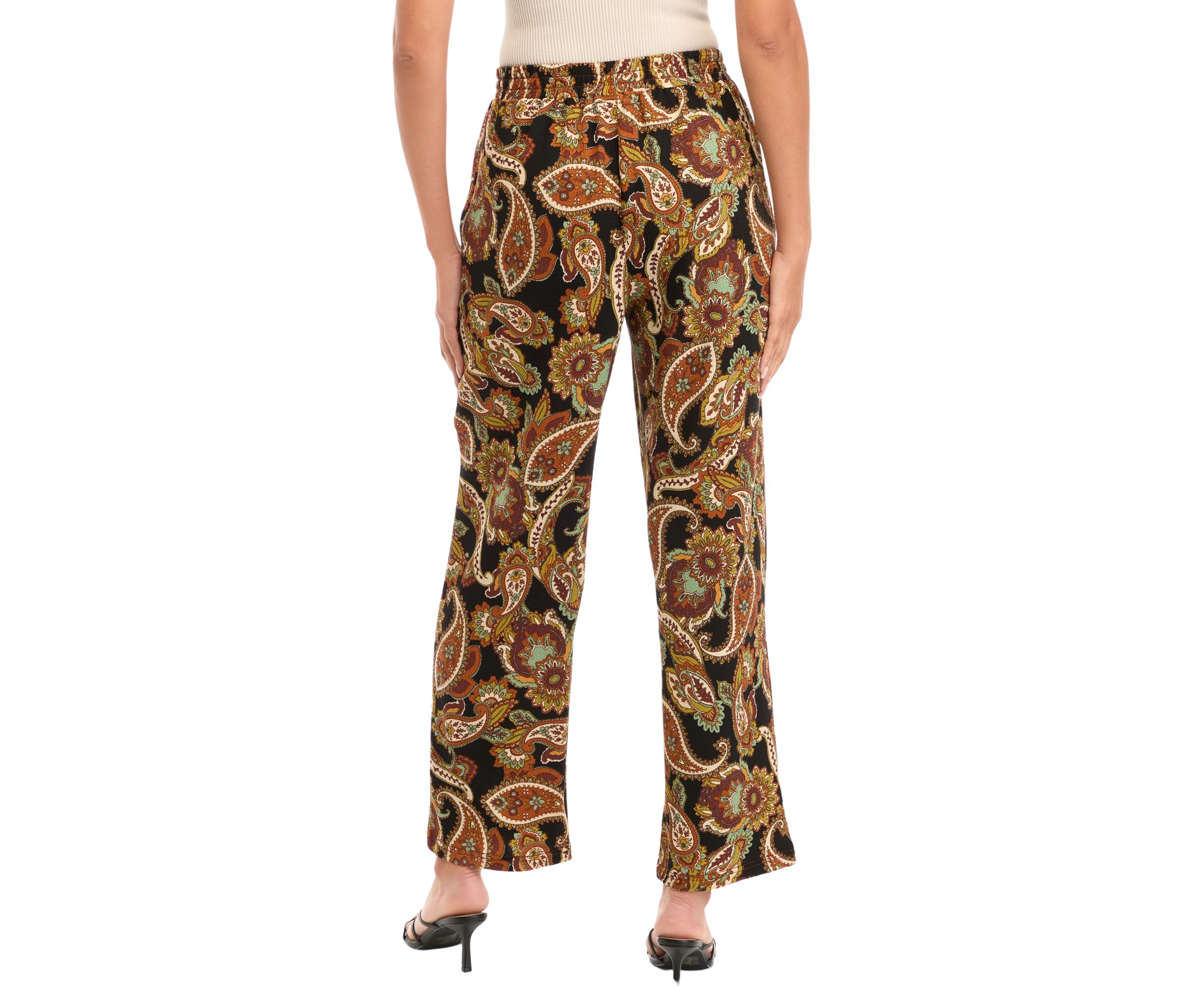 Womens Soft Wide Leg Pants