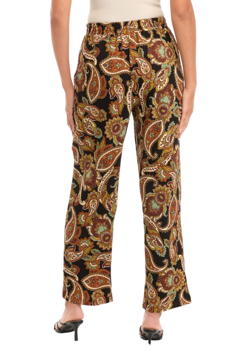Womens Soft Wide Leg Pants