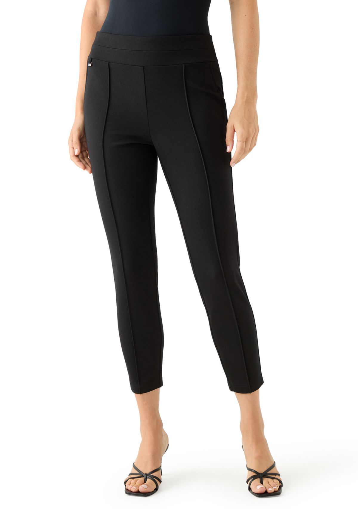 Womens Slim Ponte Trousers