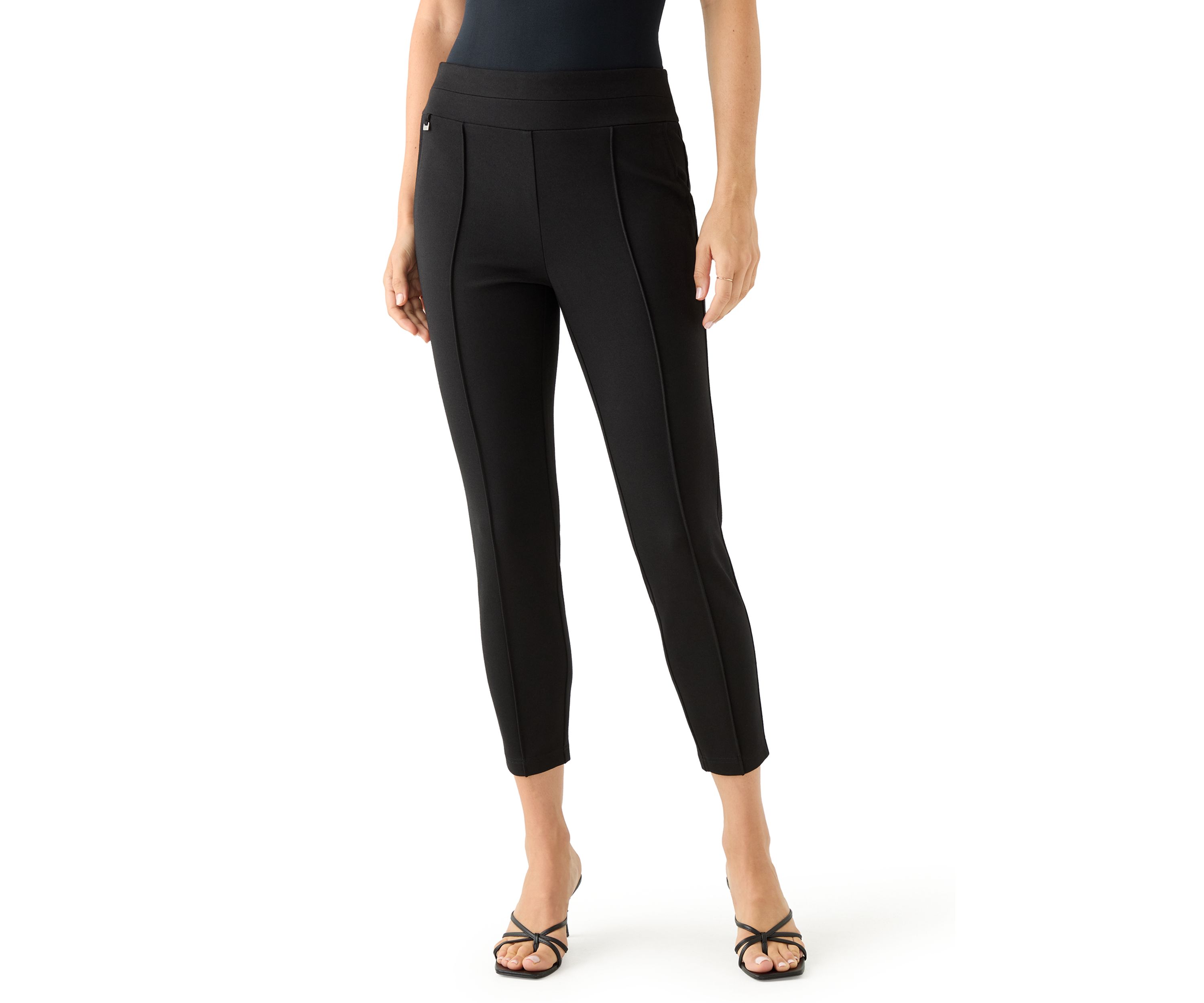 Womens Slim Ponte Trousers