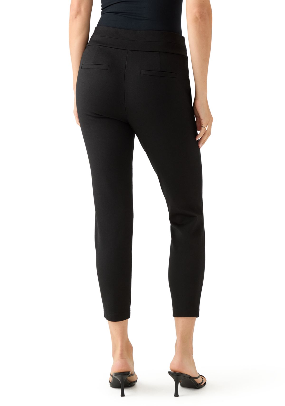 Womens Slim Ponte Trousers