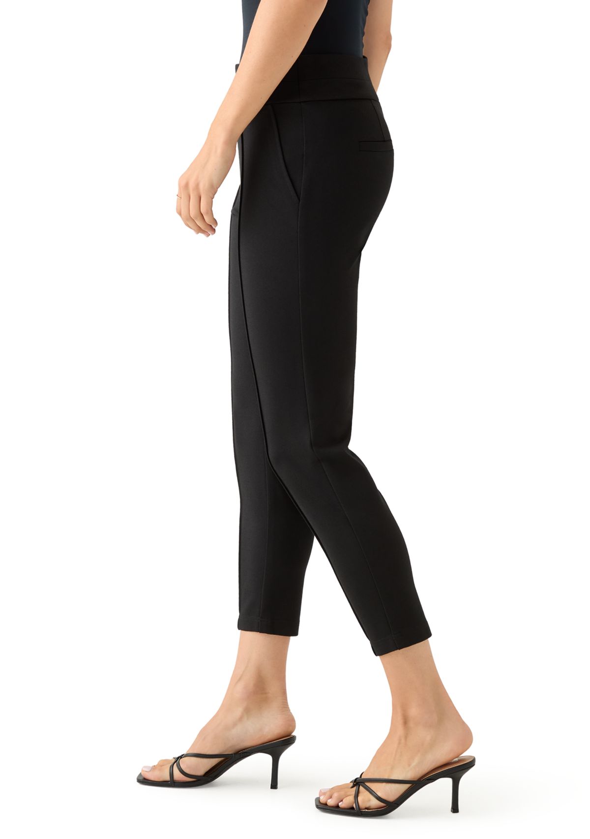 Womens Slim Ponte Trousers