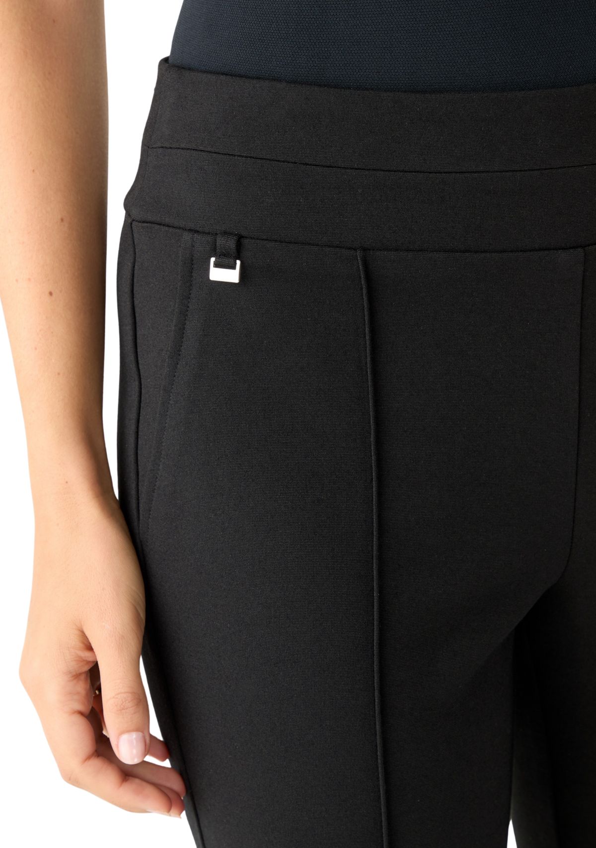 Womens Slim Ponte Trousers