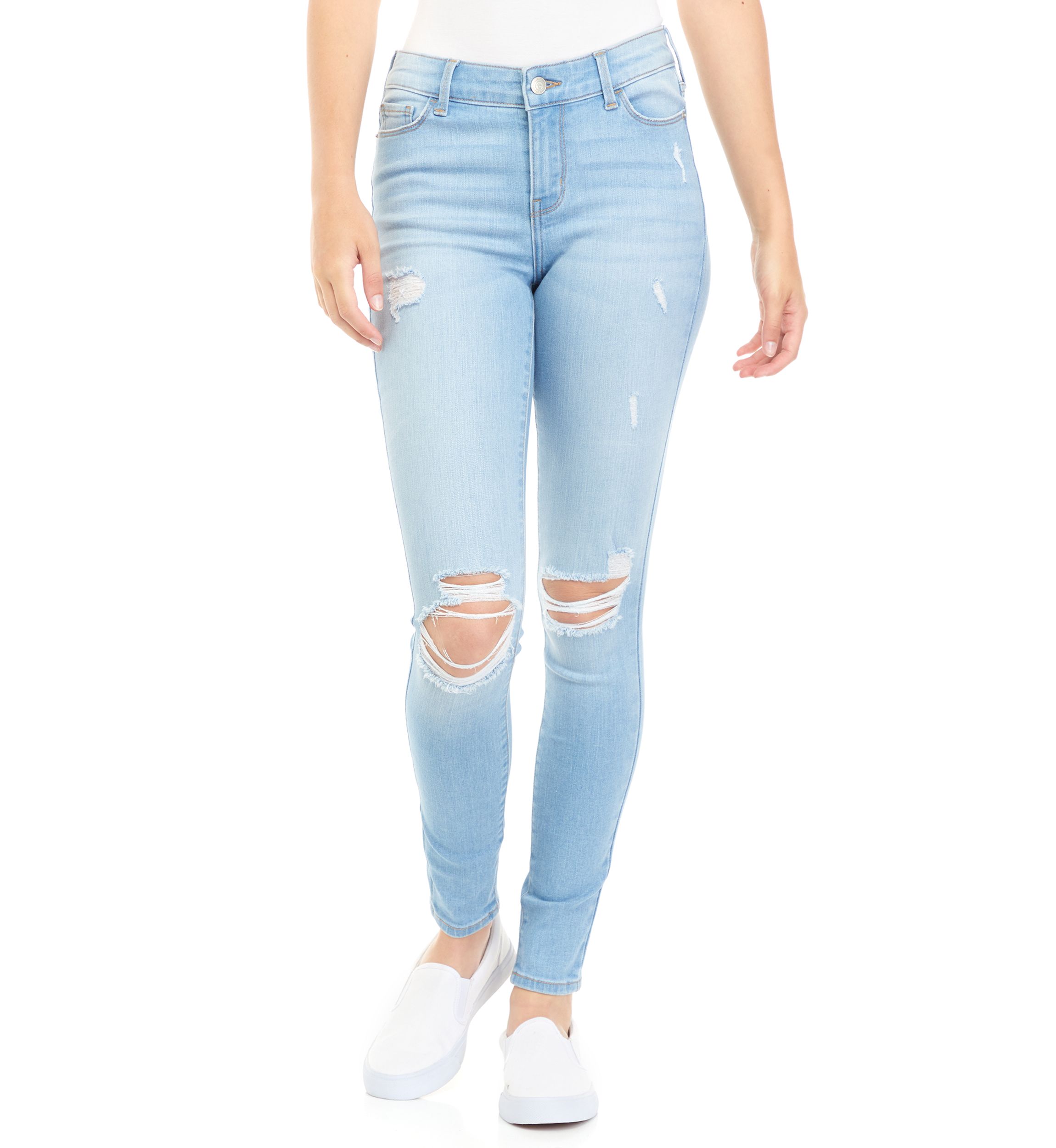 Mid Rise Skinny Jeans