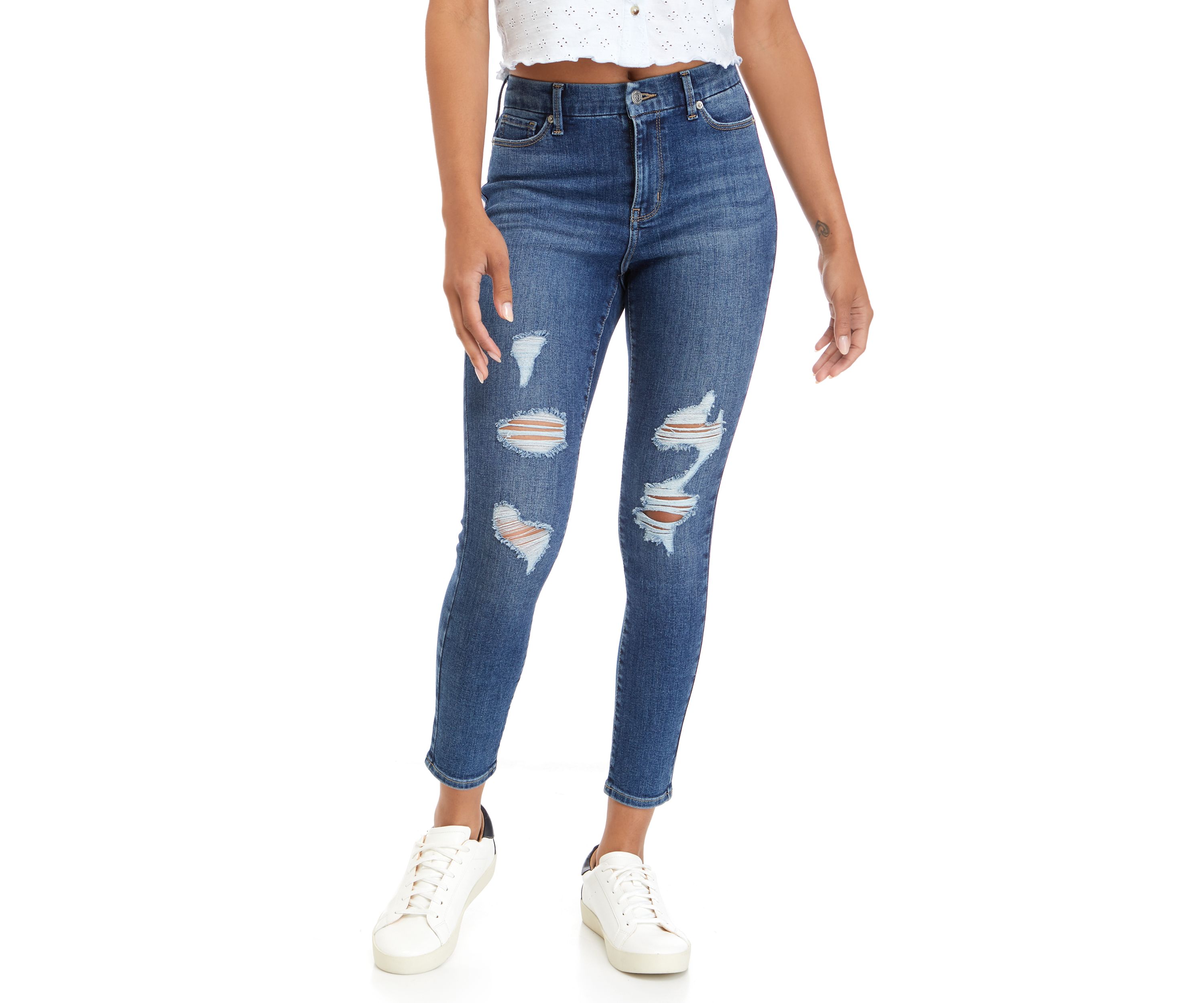 Curvy Fit High Rise Skinny Jeans