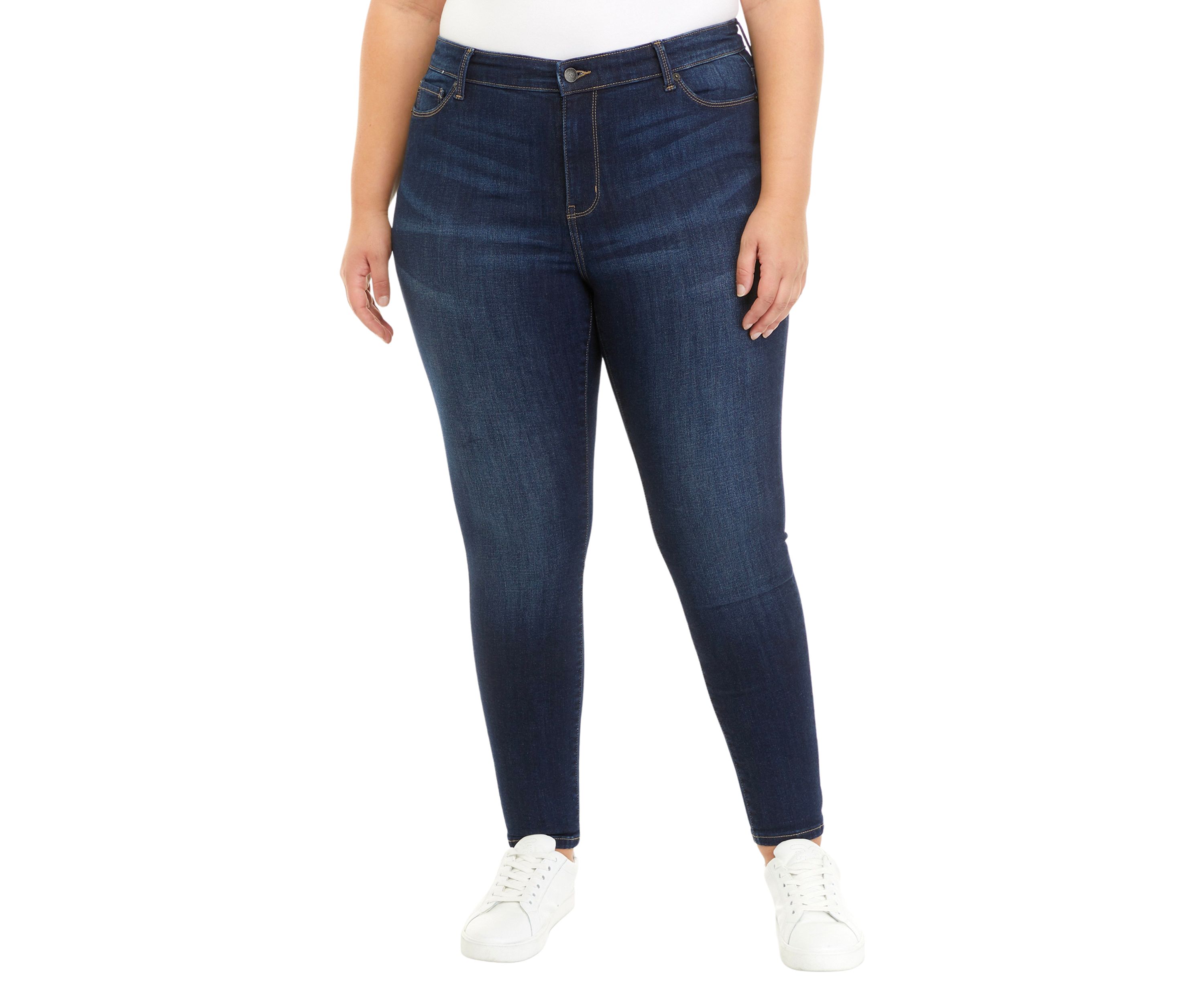Plus Size High Rise Skinny Jeans								