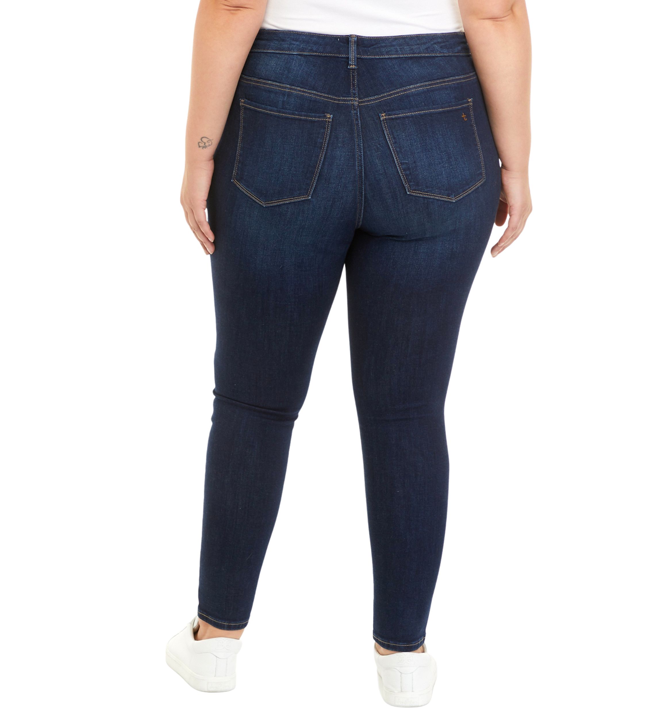 Plus Size High Rise Skinny Jeans								