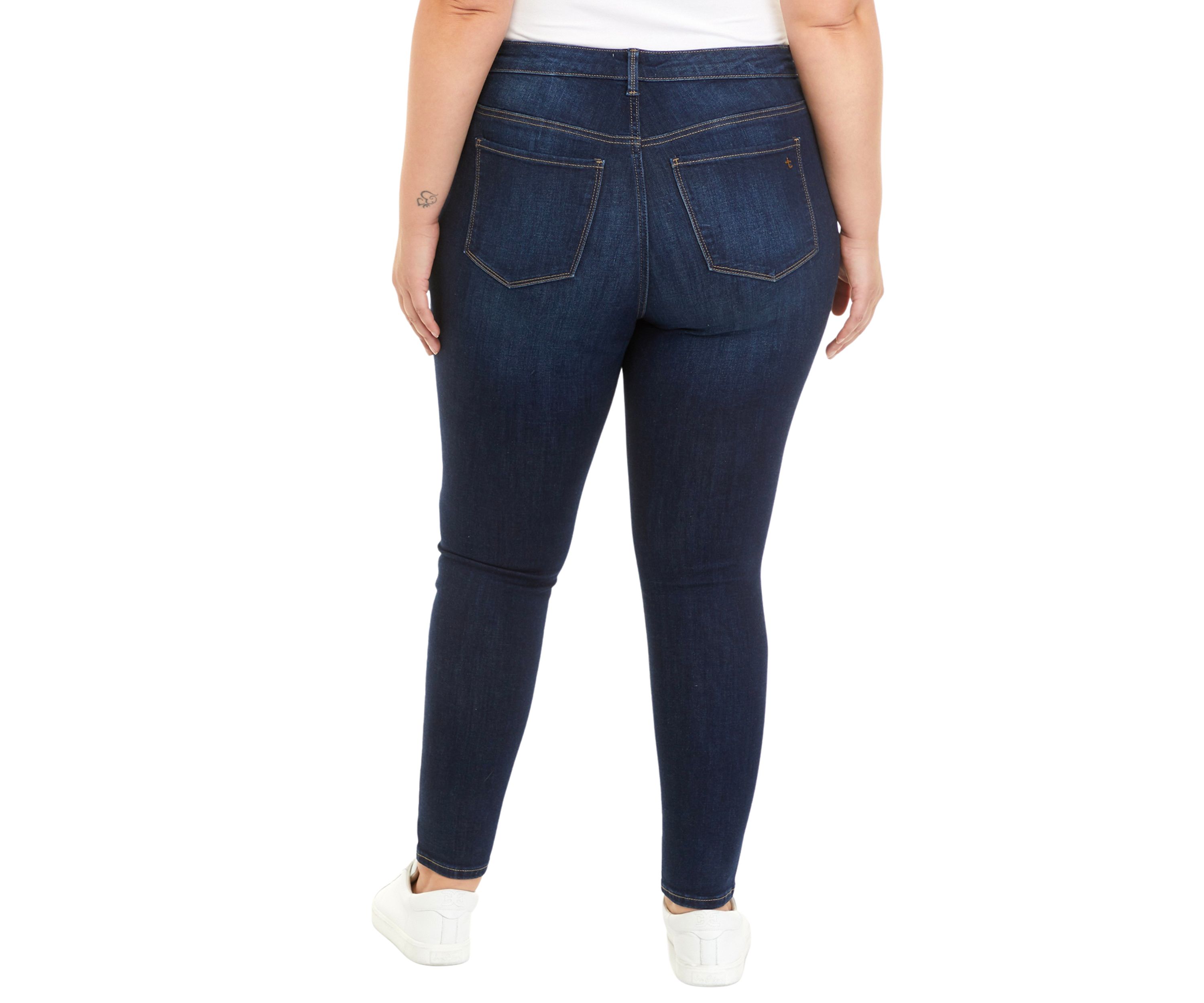 Plus Size High Rise Skinny Jeans								