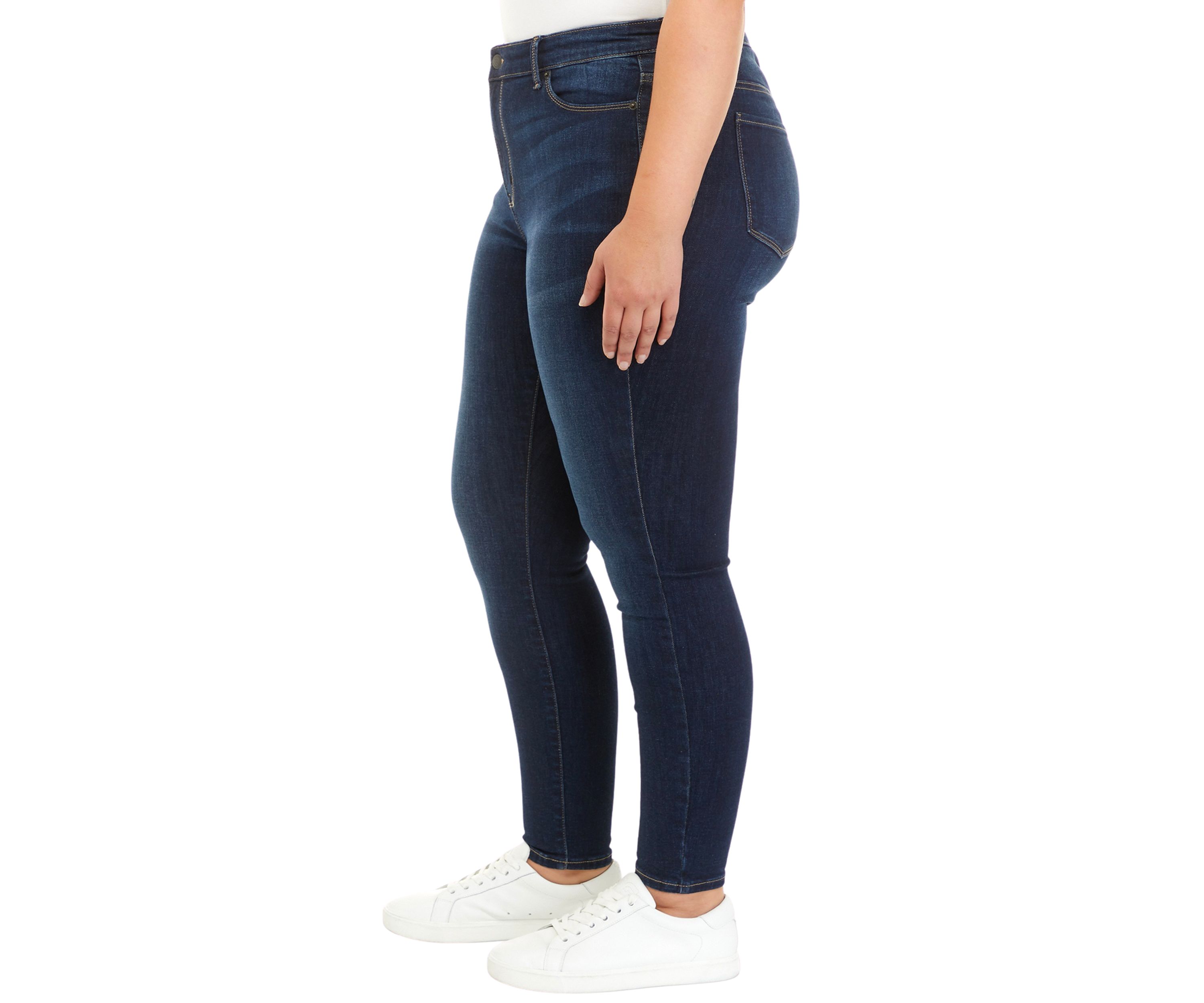 Plus Size High Rise Skinny Jeans								
