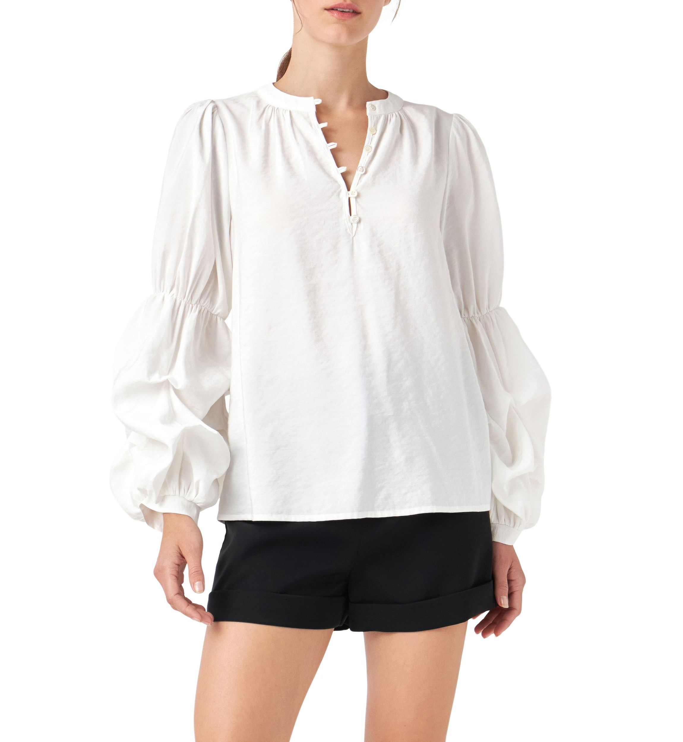 Blouson Sleeve Blouse