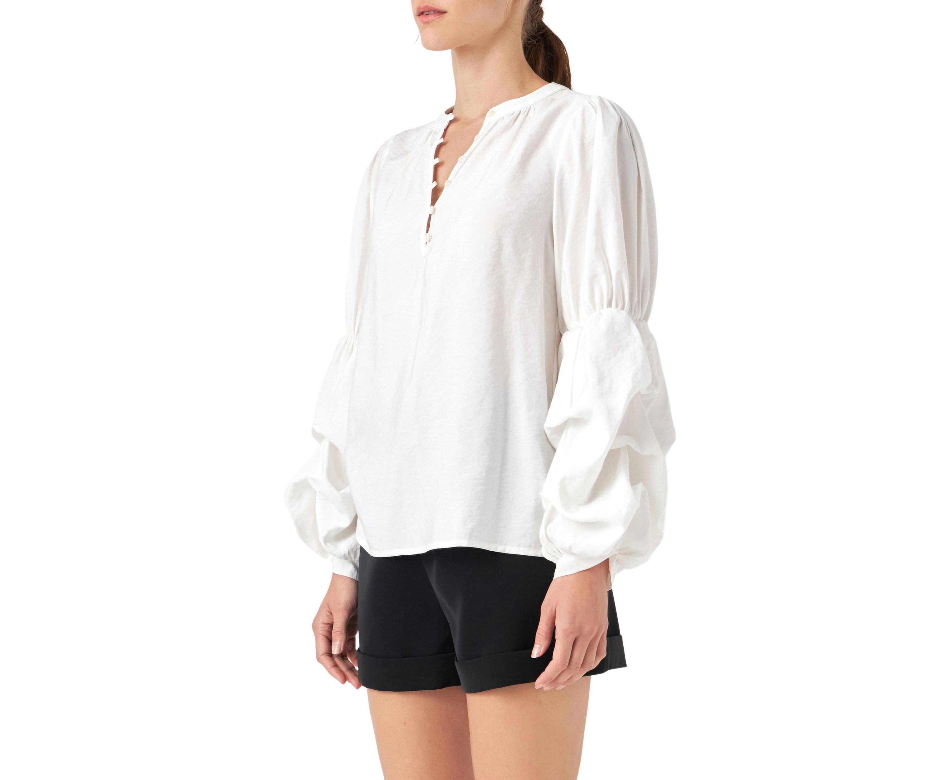 Blouson Sleeve Blouse