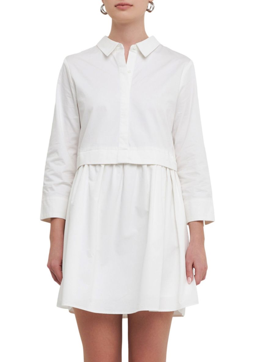 Shirt Mini Dress