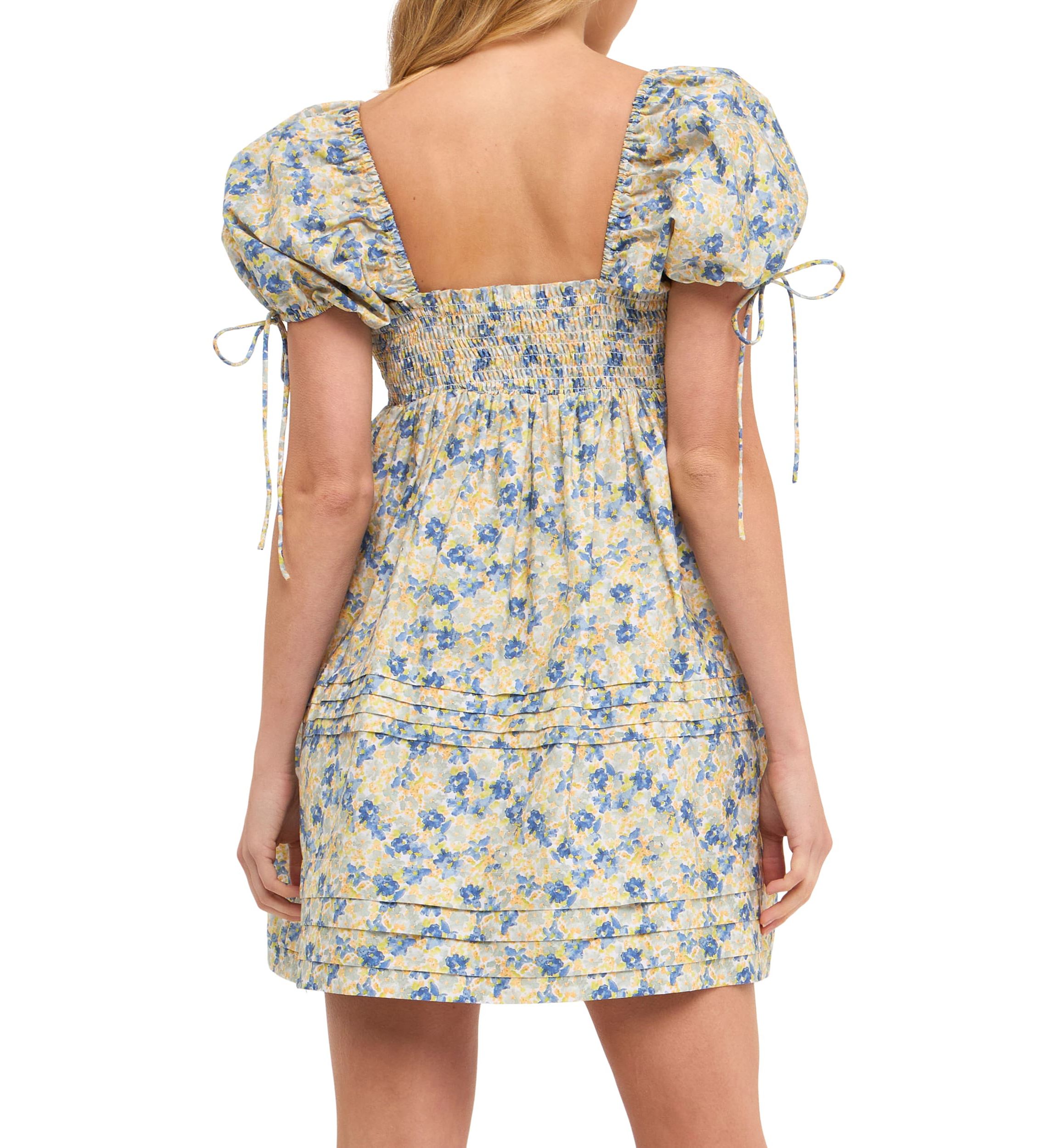 Grey Lab Floral Babydoll Dress | Belk