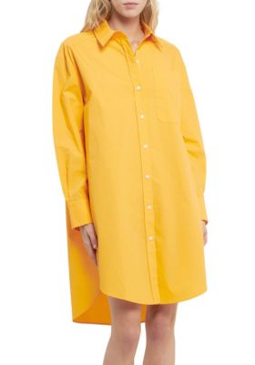 ENGLISH FACTORY Women's Classic Collared Dress Shirt, Medium