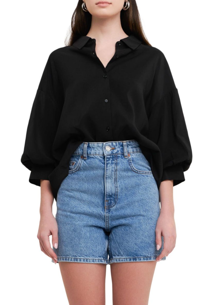 Balloon Sleeve Shirt