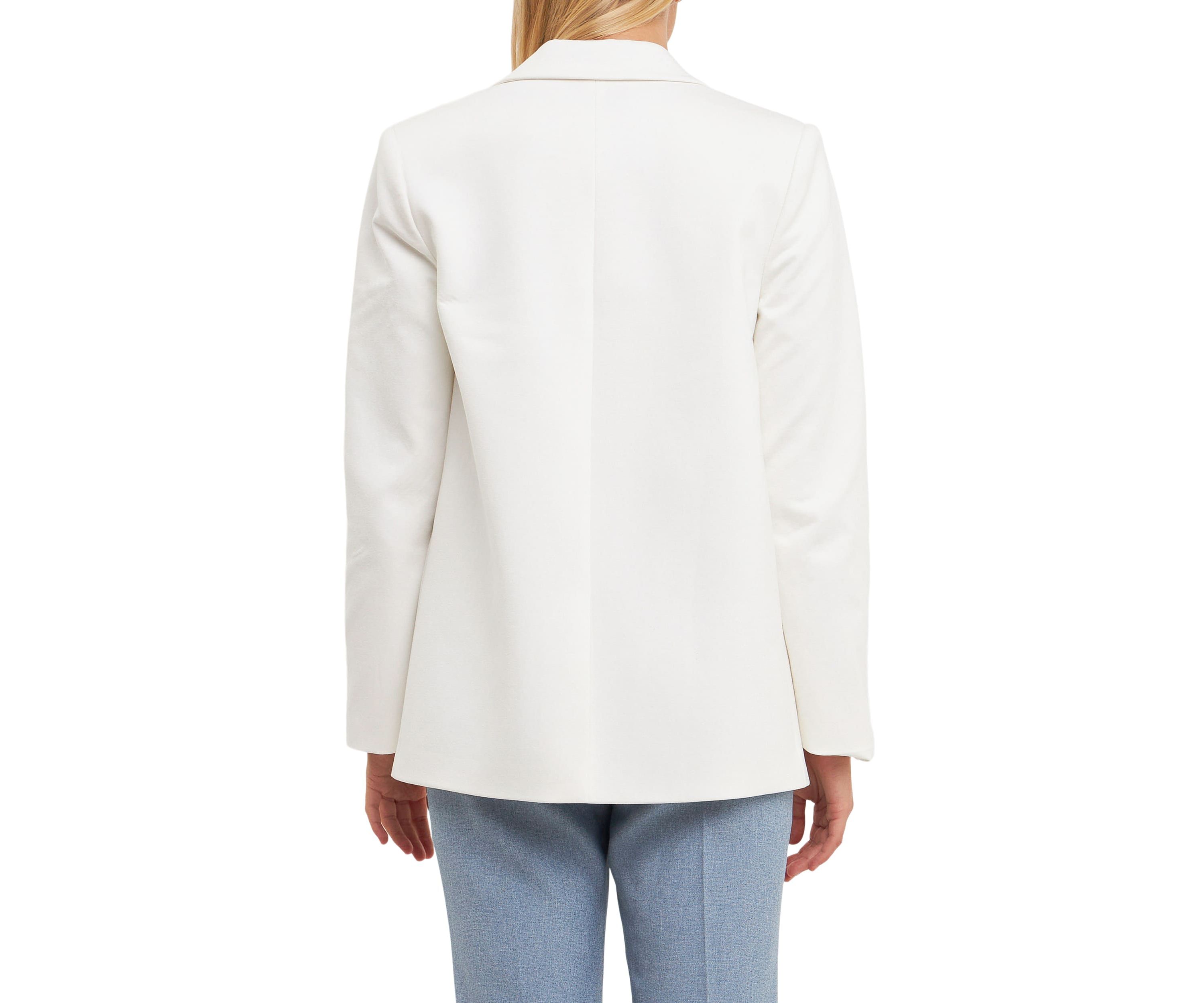 Terry Round Collared Blazer