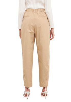 High Waist Pleated Trouser