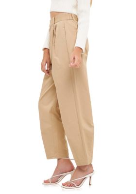 High Waist Pleated Trouser