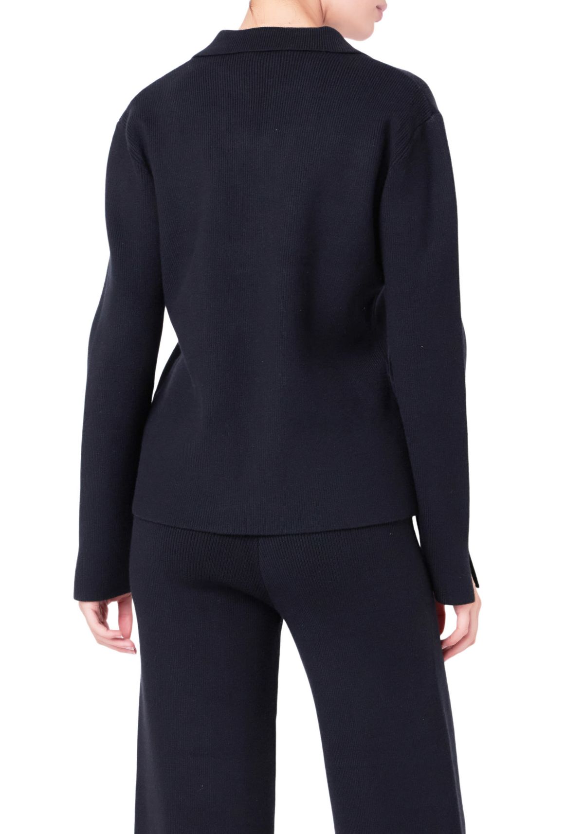 Collared Knit Sweater