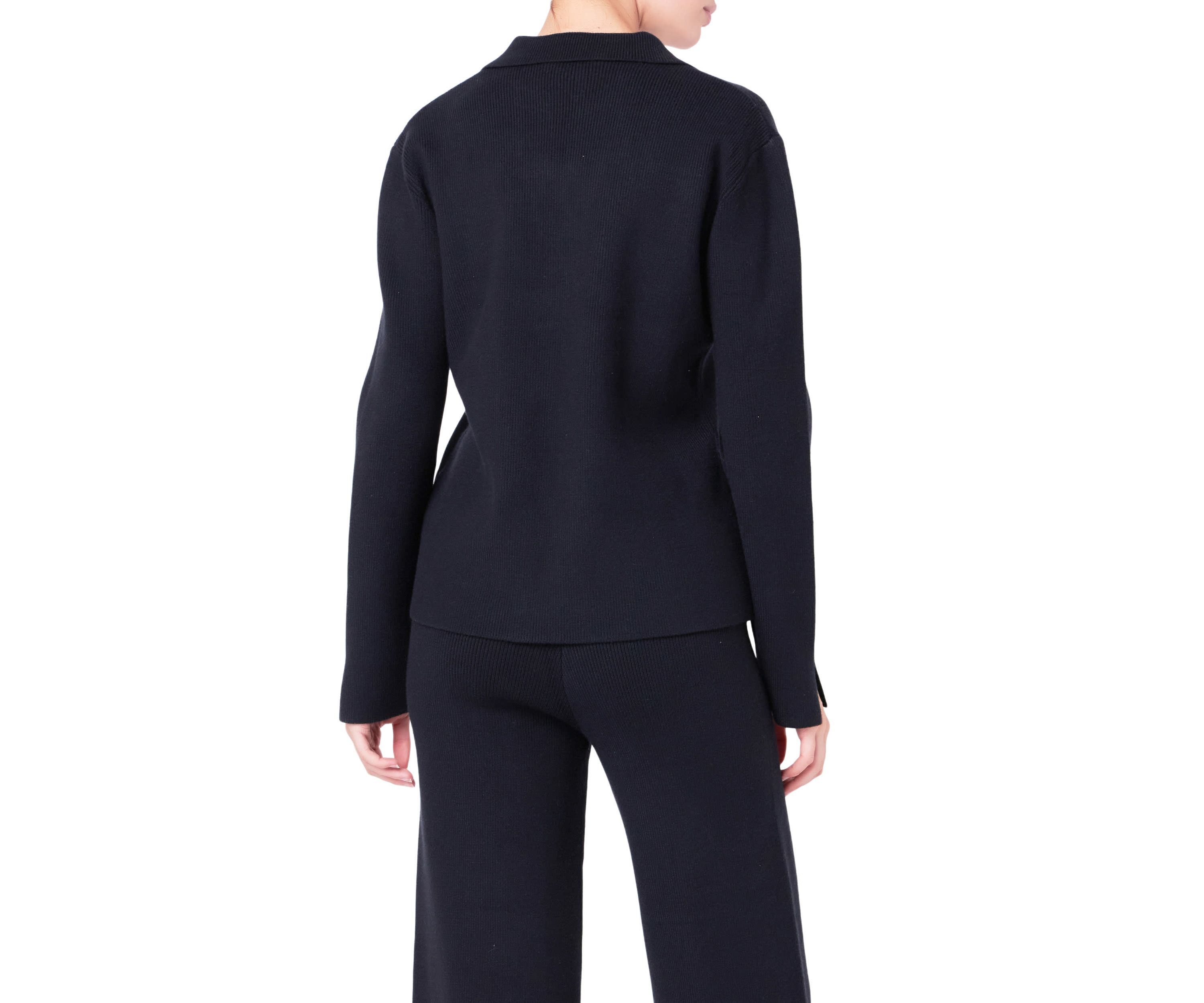 Collared Knit Sweater