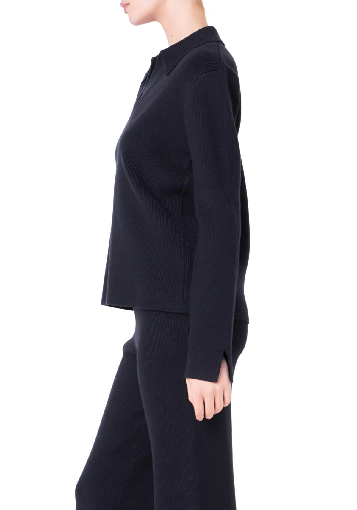 Collared Knit Sweater