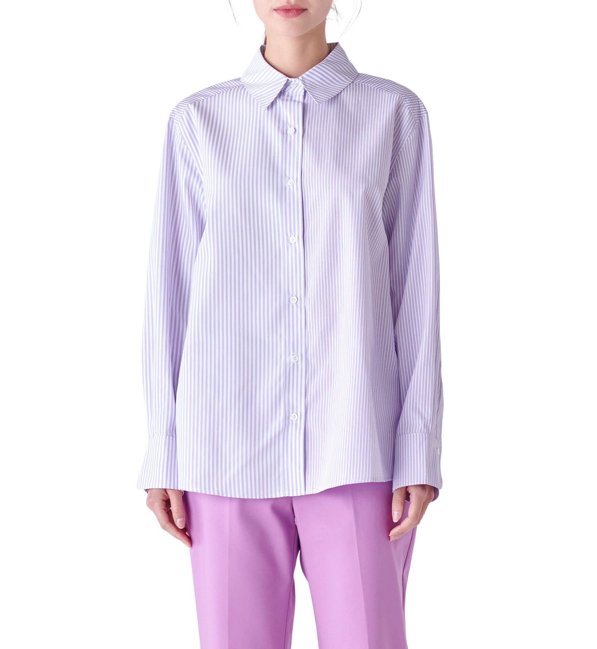 Stripe Colorblock Shirts