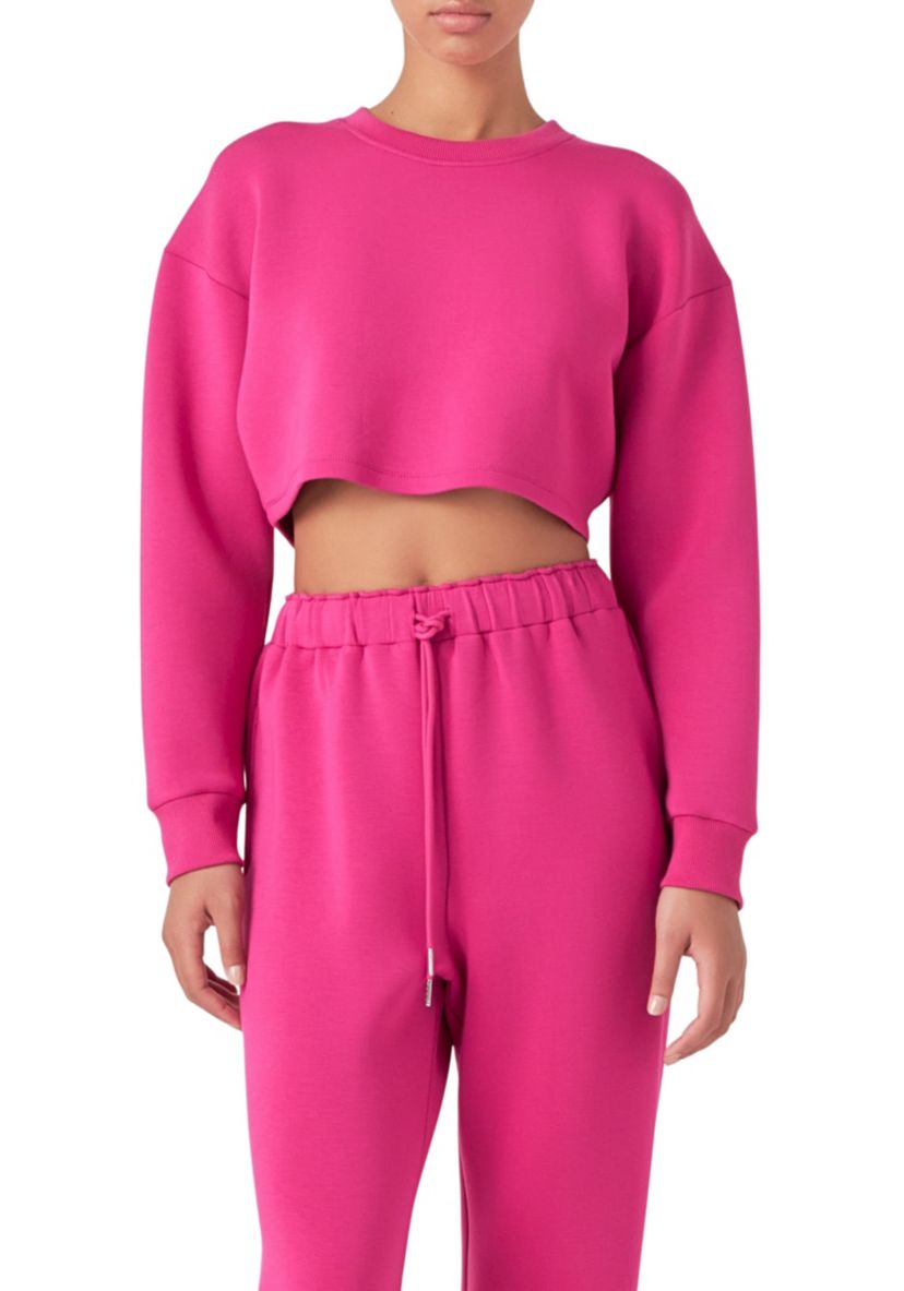 Loungewear Cropped Sweatshirt