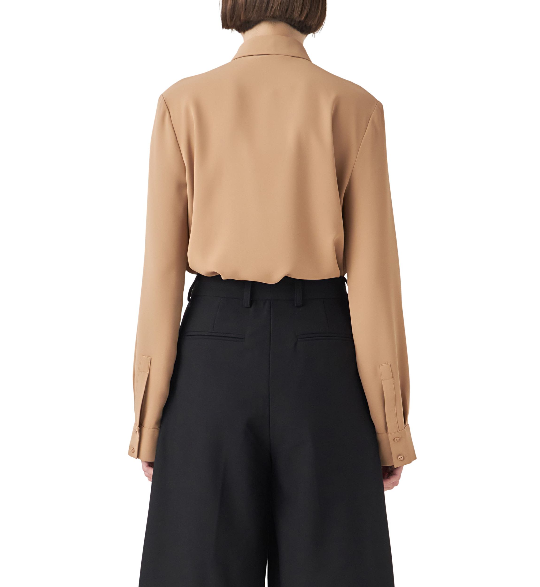 Lightweight Collared Dress Shirt with Tie