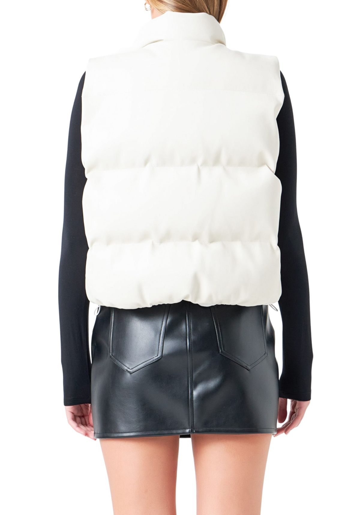 Puffer Cropped Vest