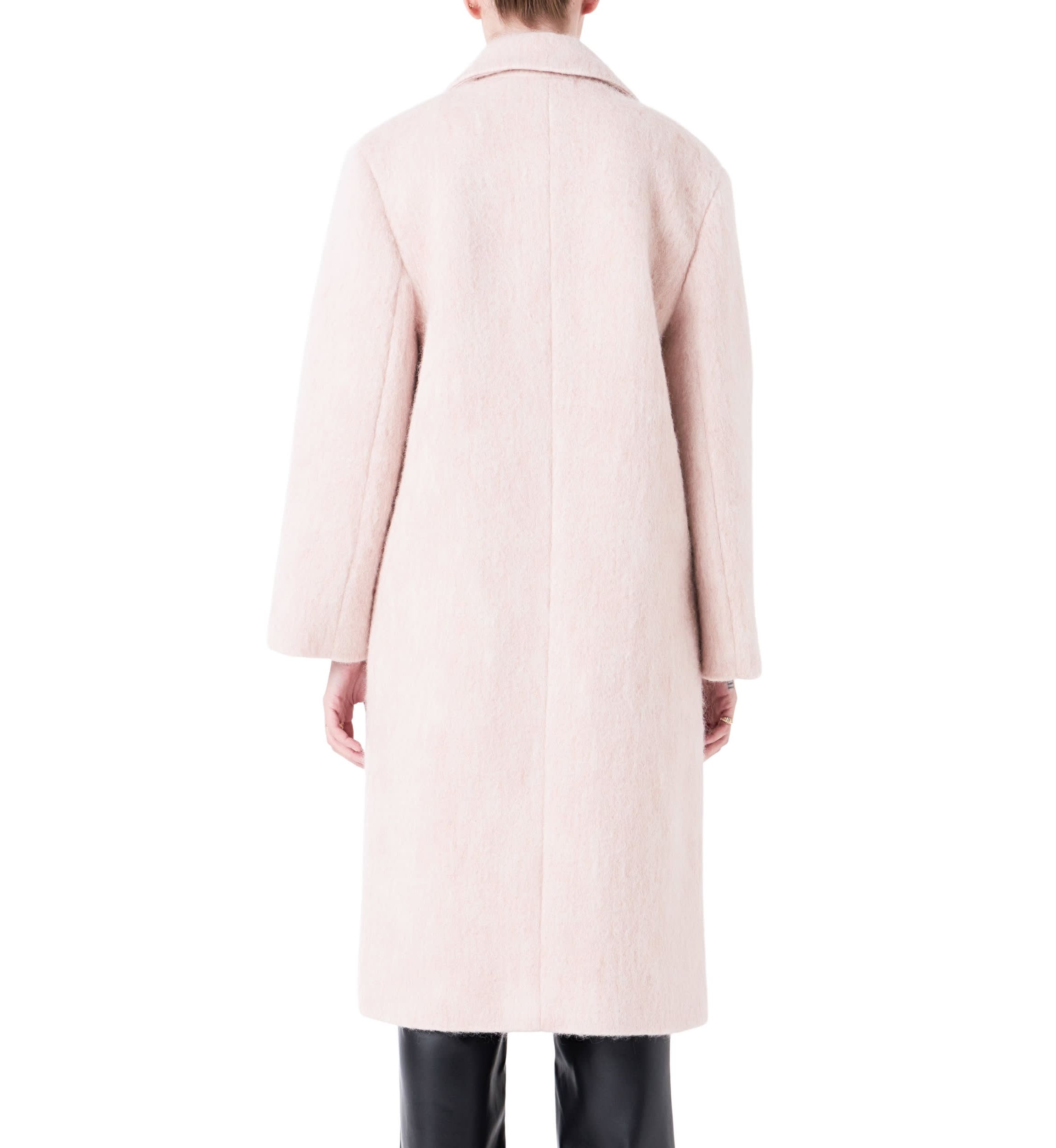 Oversize Single-breasted Long Coat