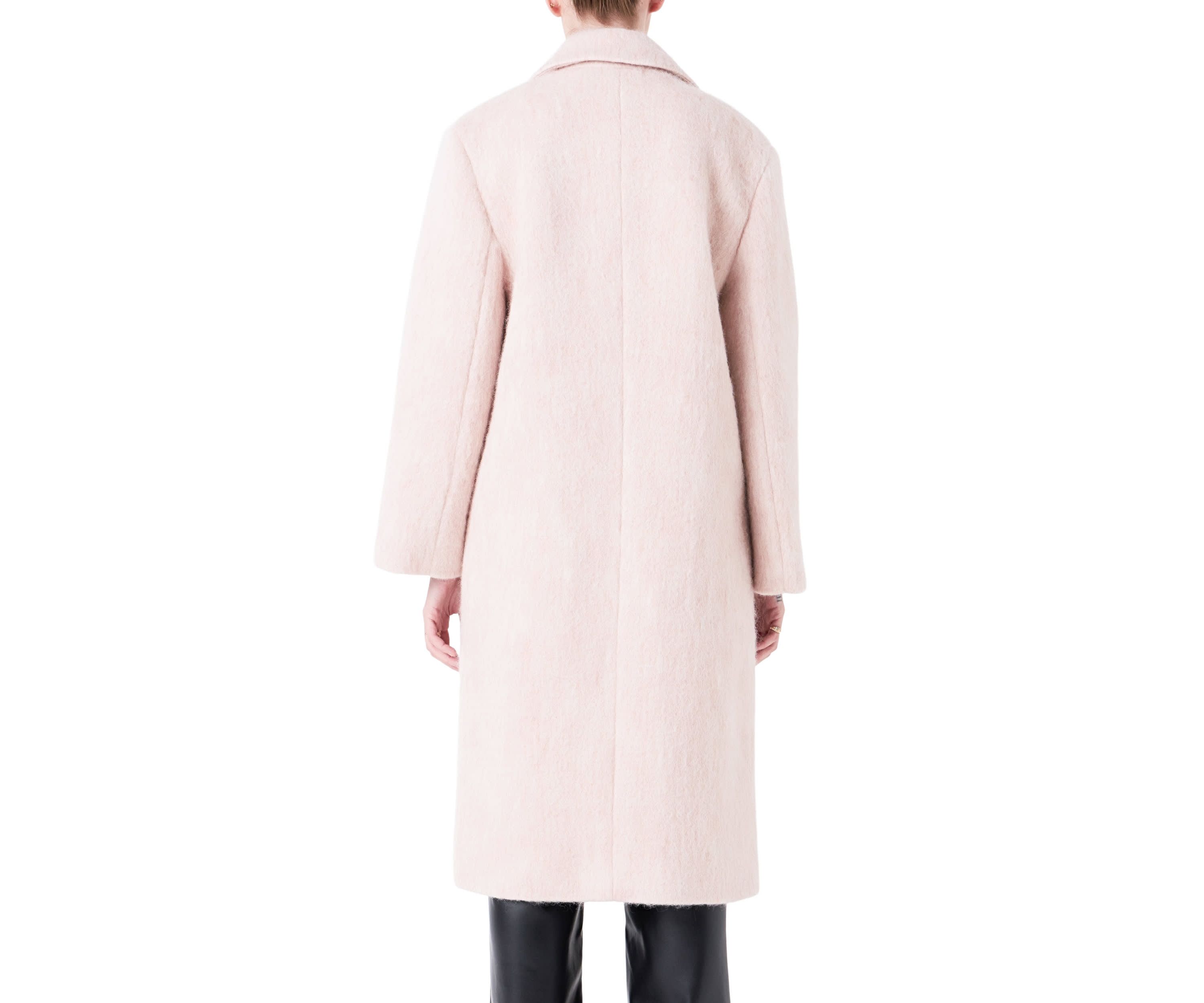 Oversize Single-breasted Long Coat