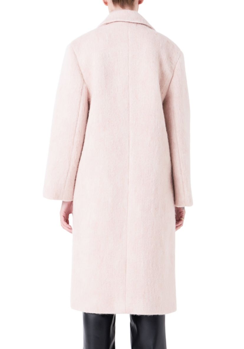 Oversize Single-breasted Long Coat
