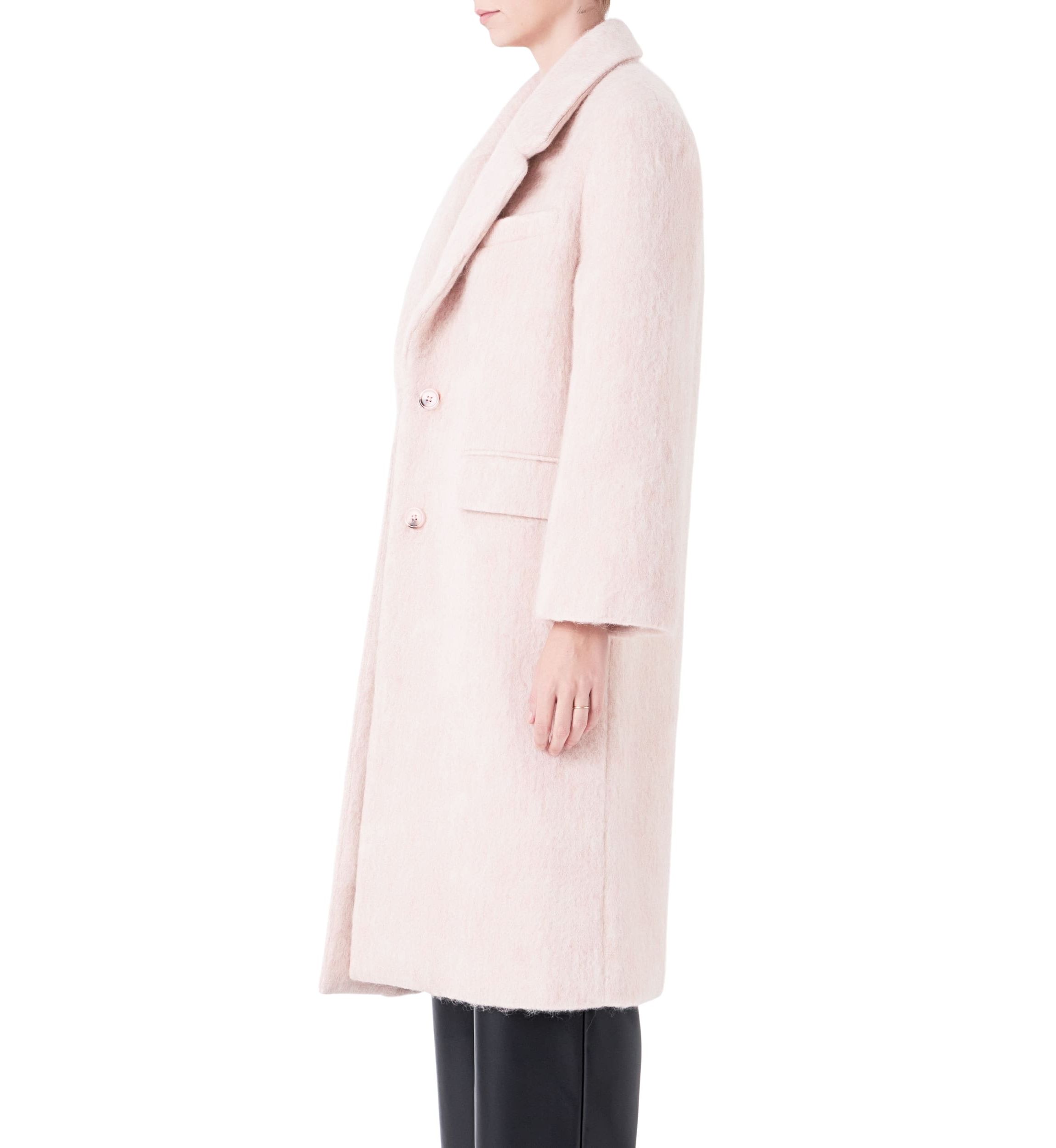 Oversize Single-breasted Long Coat