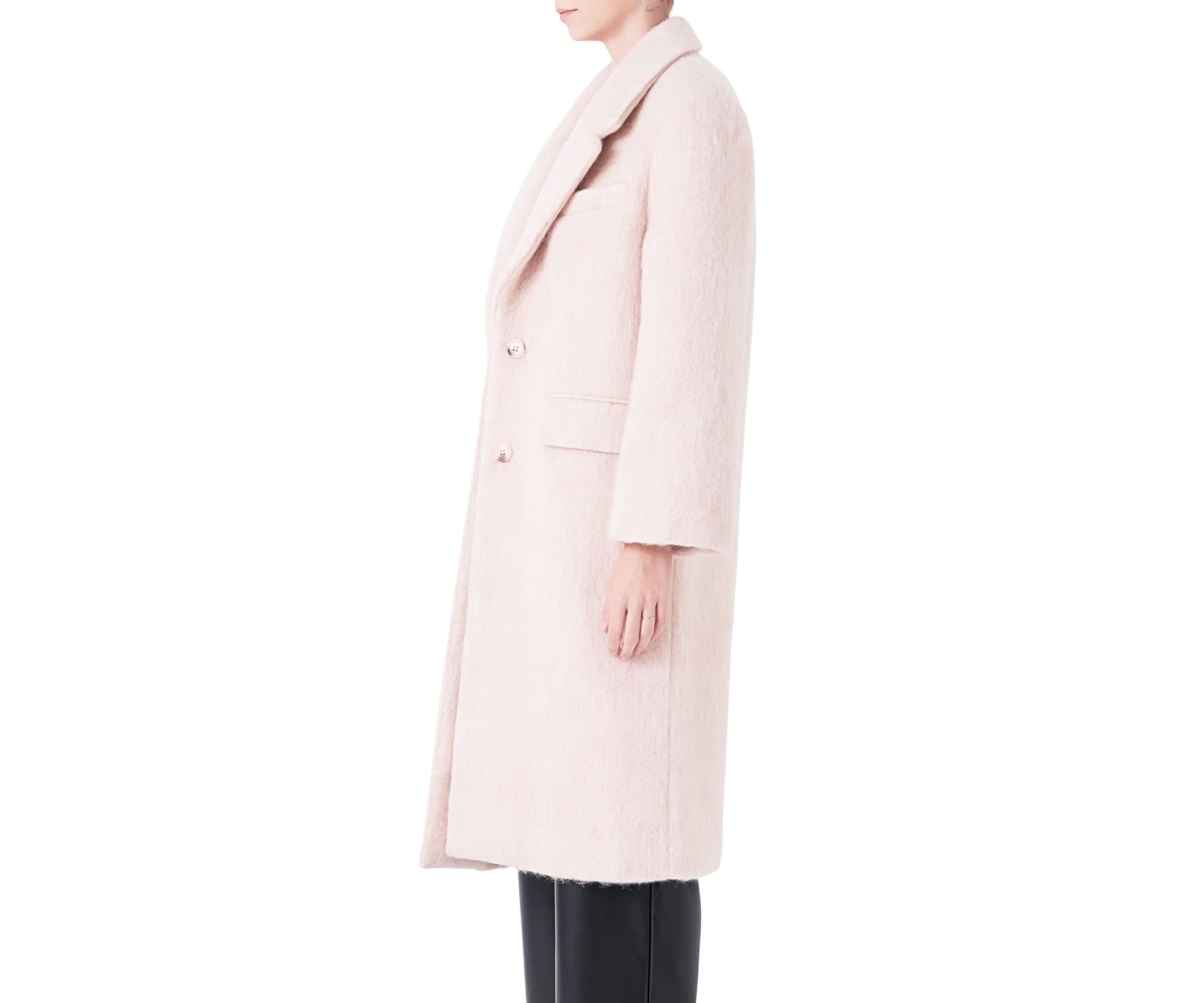 Oversize Single-breasted Long Coat